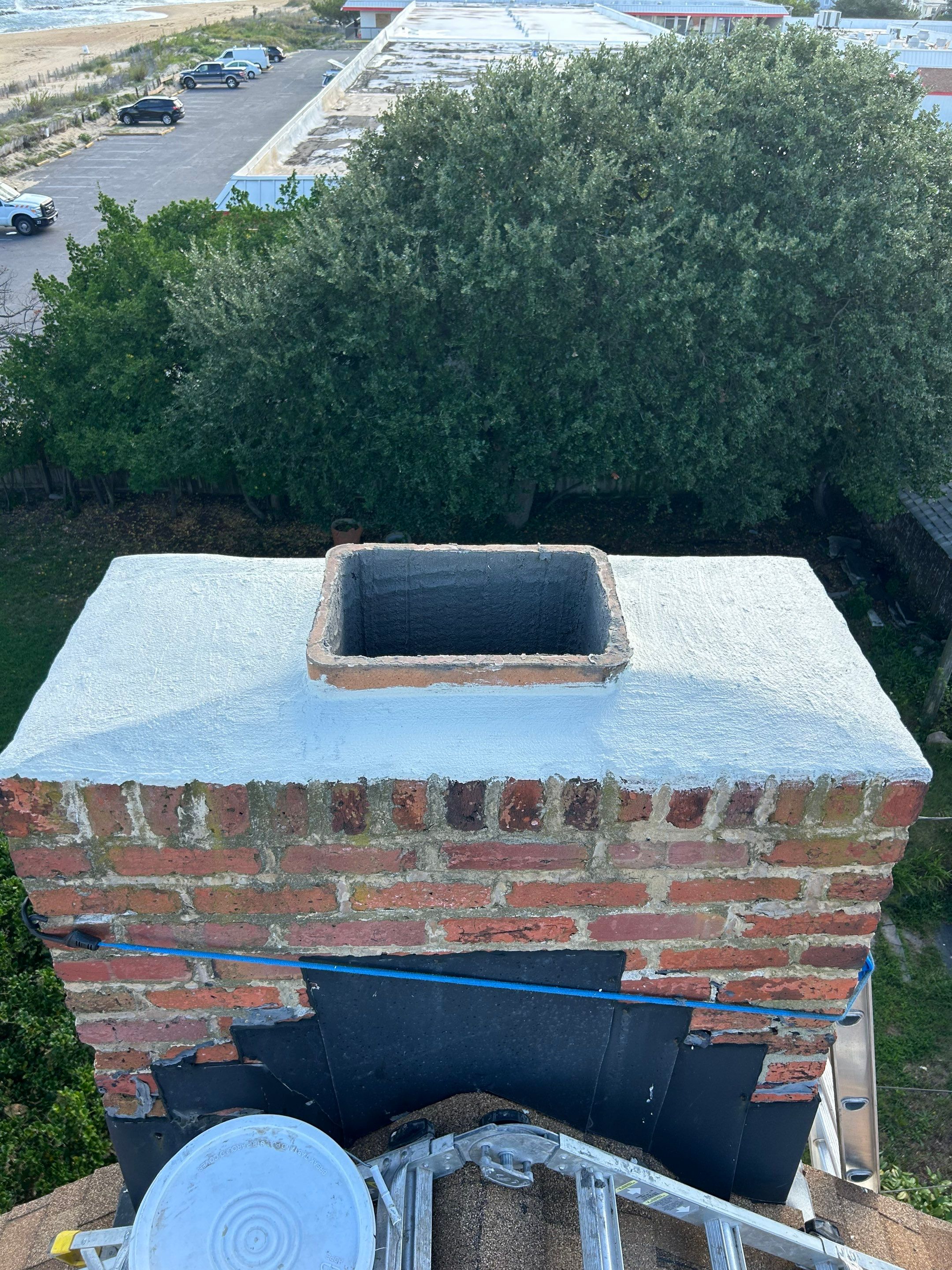 Masonry Chimney Repair in Virginia Beach by Premier Chimney and Roofing