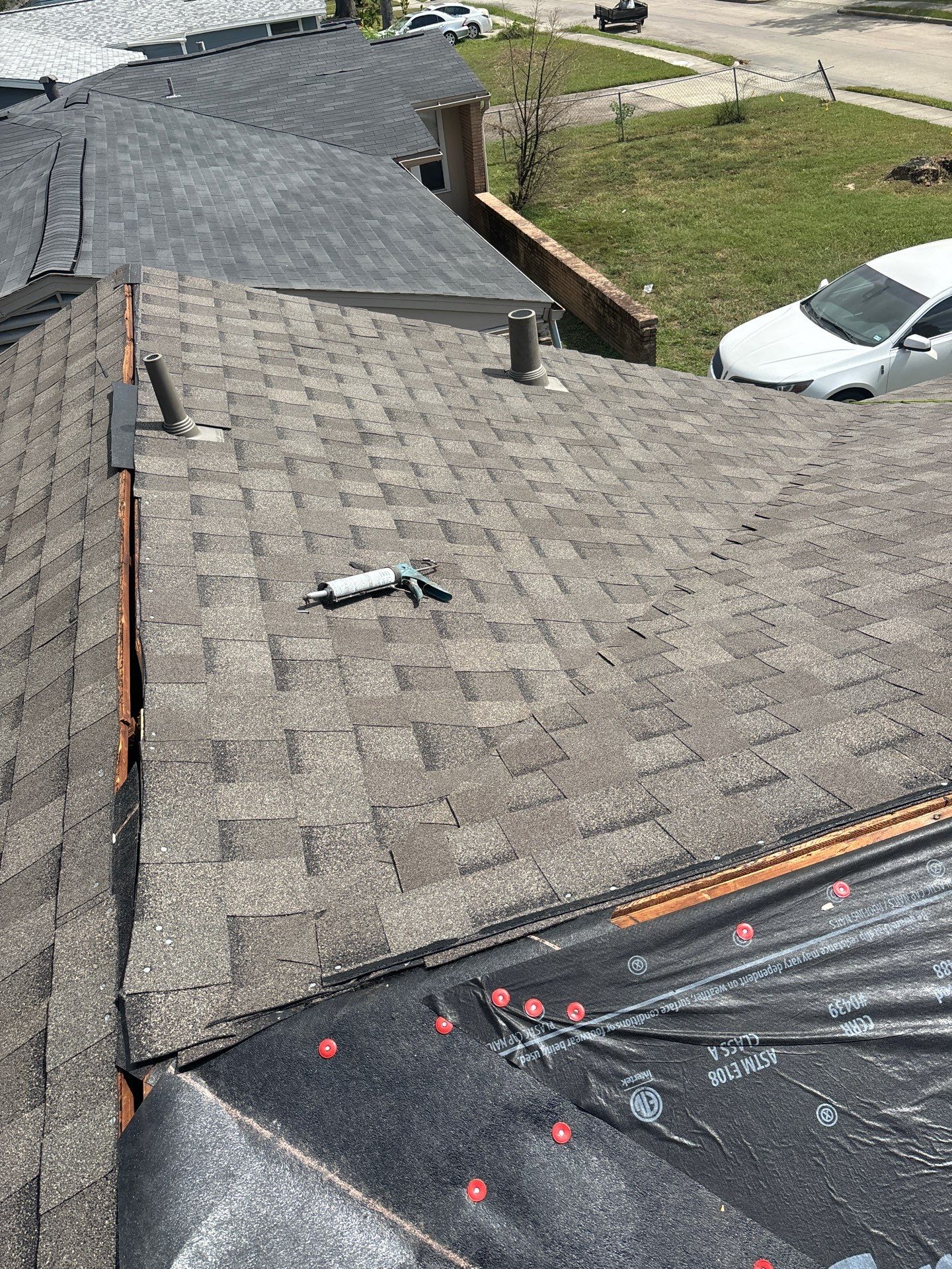 Residential Roofing Repair using Owen's Corning Duration (Lifetime) Shingles by Roof Repair Company