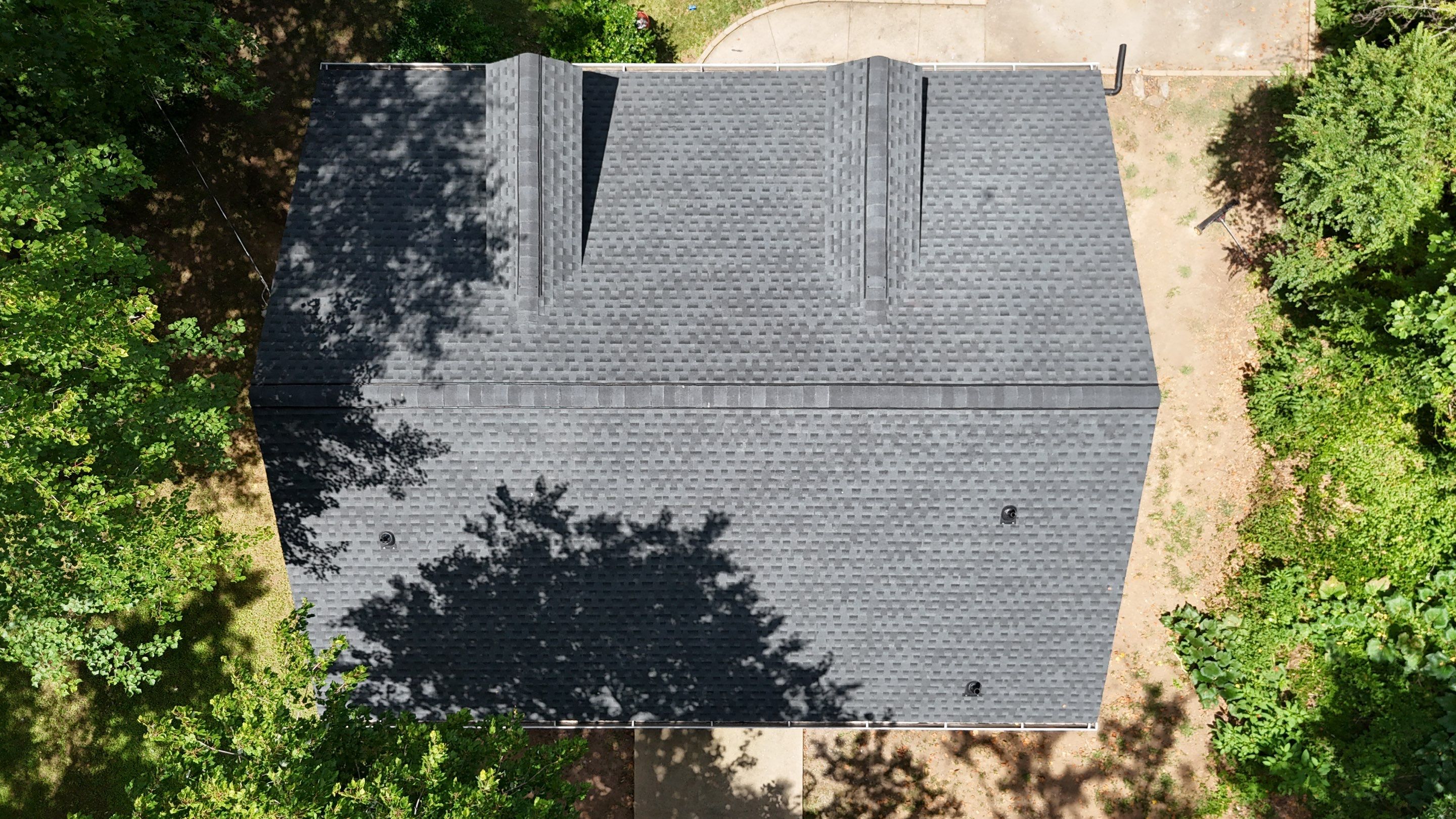 Cumming, GA Roof Replacement GAF Timberline HDZ Charcoal by Reset Roofing