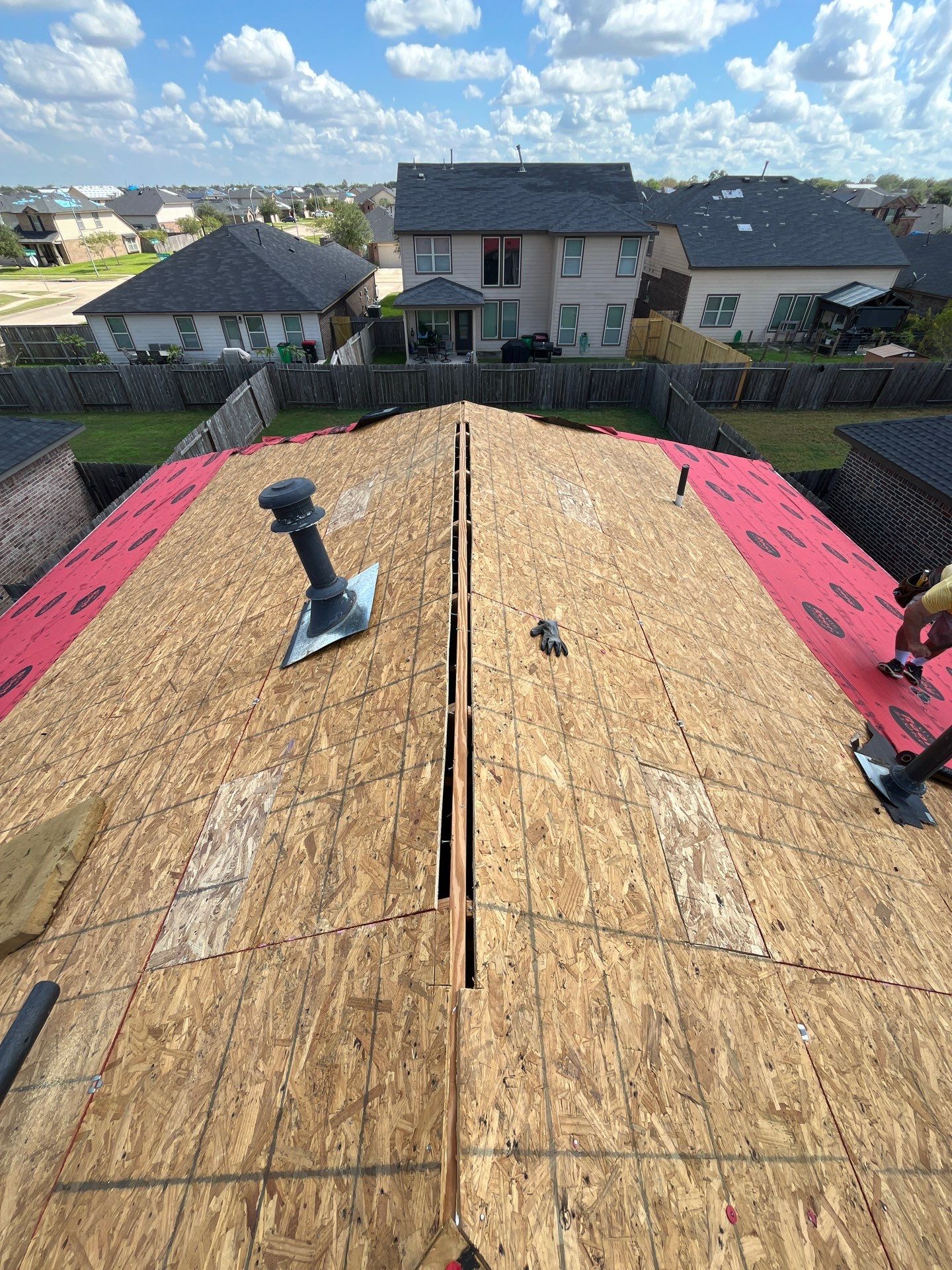Reroof and Interior Work by Berry Good Roofing 