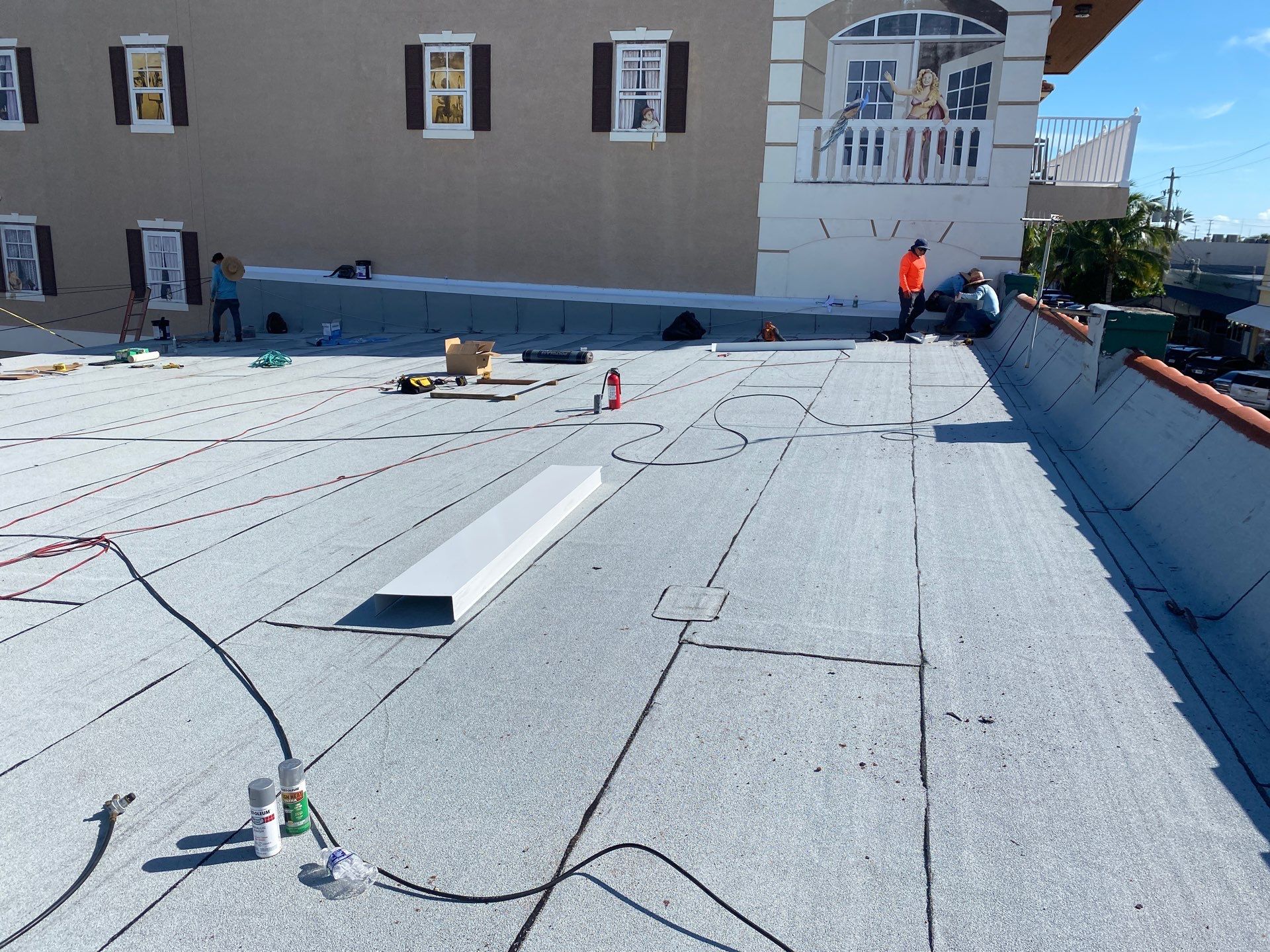 Torch Applied Modified Bitumen Roof Replacement by Sailfish Roofing