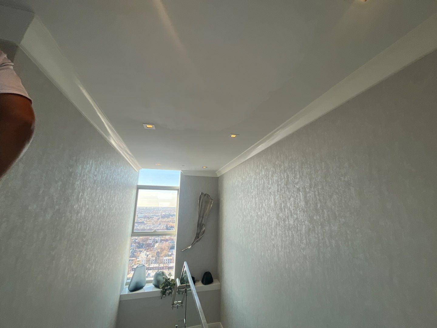 Luxury Apartment Ceiling Repair & Repaint - Philadelphia by Fresh Coat Works LLC