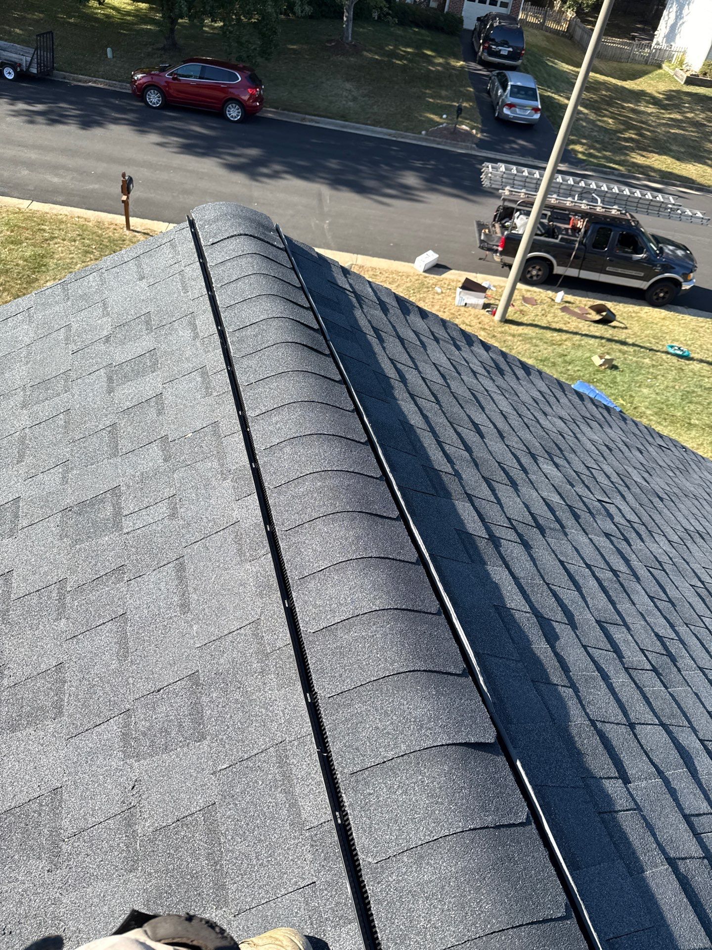 Gainesville: Residential Roof Replacement with CertainTeed Landmark in Moire Black  by RM Banning, Inc.