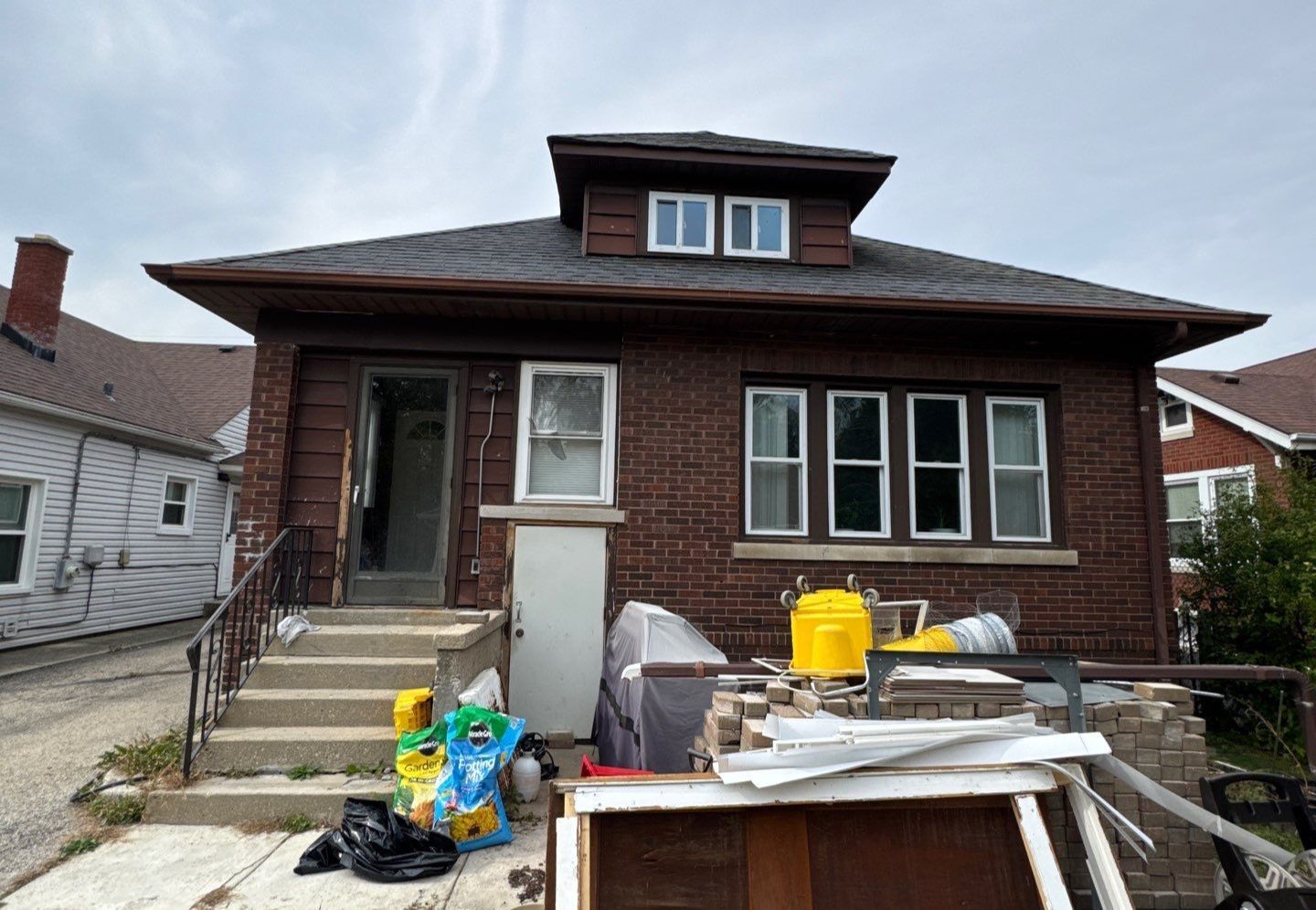 Residential Roof using Weather Wood by Just Brilliant Restoration JBR