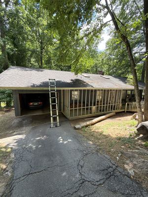 Residential Asphalt Shingle Roof Repair and Flashing in Hendersonville
