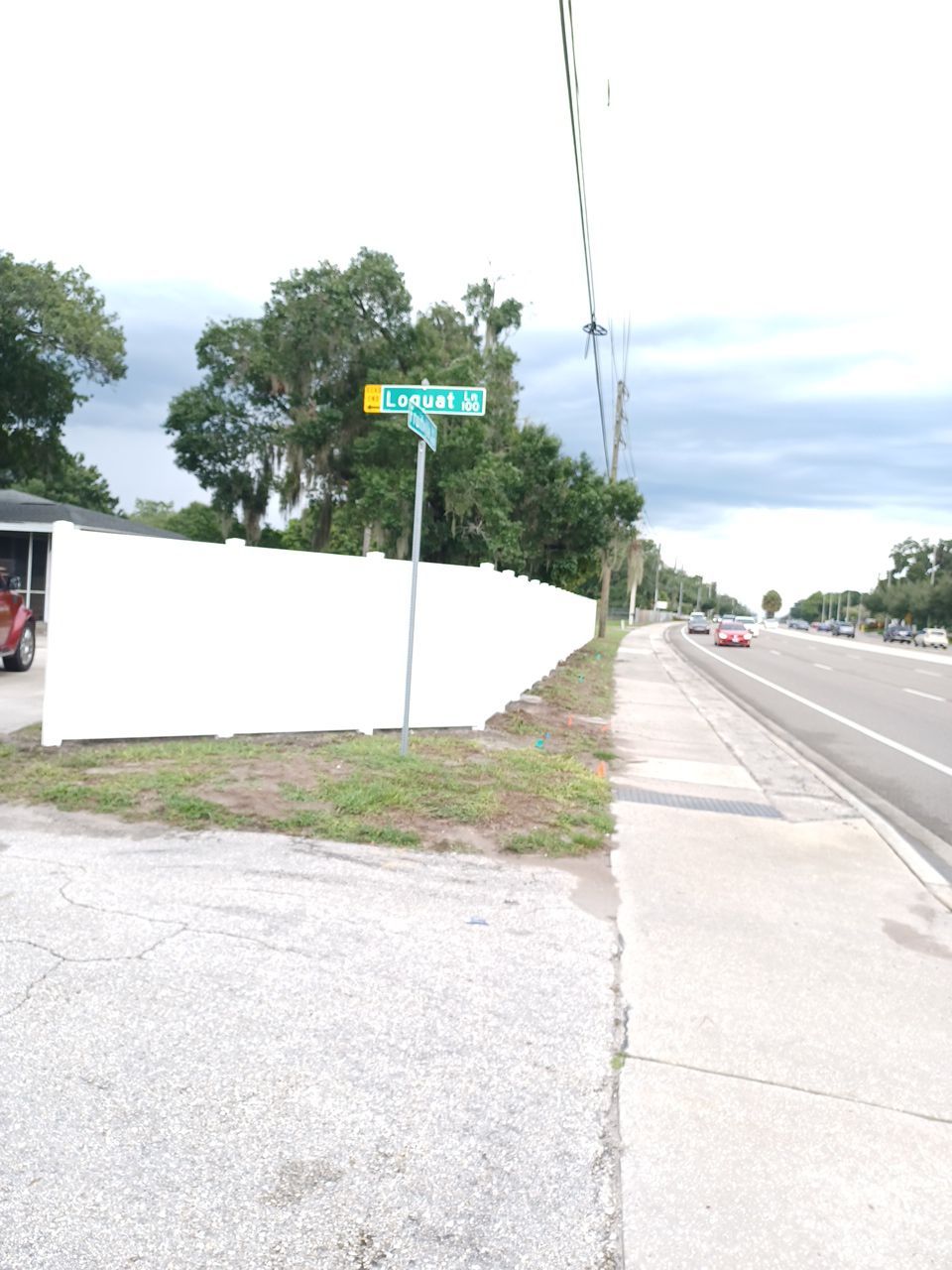 Sarasota, FL 6ft. Tall White Vinyl Privacy Fence by Asap fence and gates, LLC