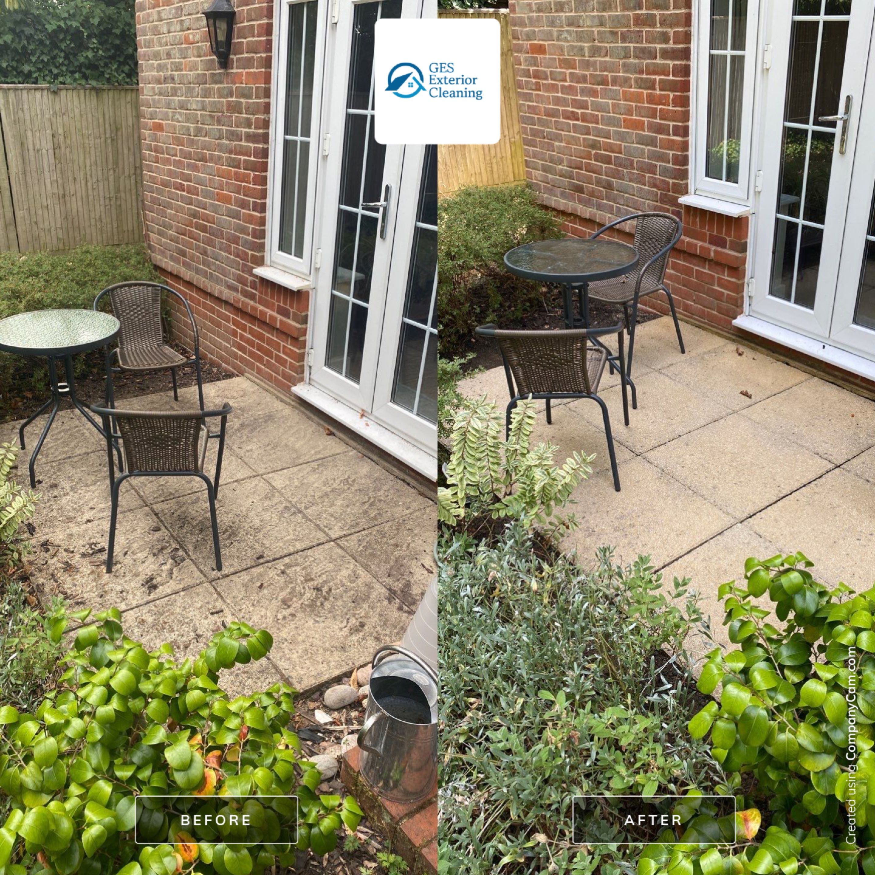 Exterior Cleaning using Honda 15lpm Low Pressure Washing Machine by Ges Exterior Cleaning ltd