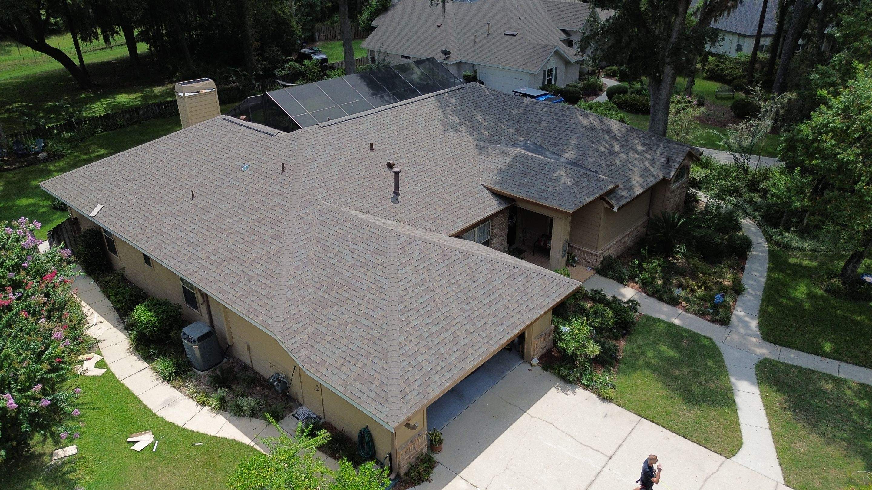 Completed Roof in Gainesville, FL by Brehm Roofing