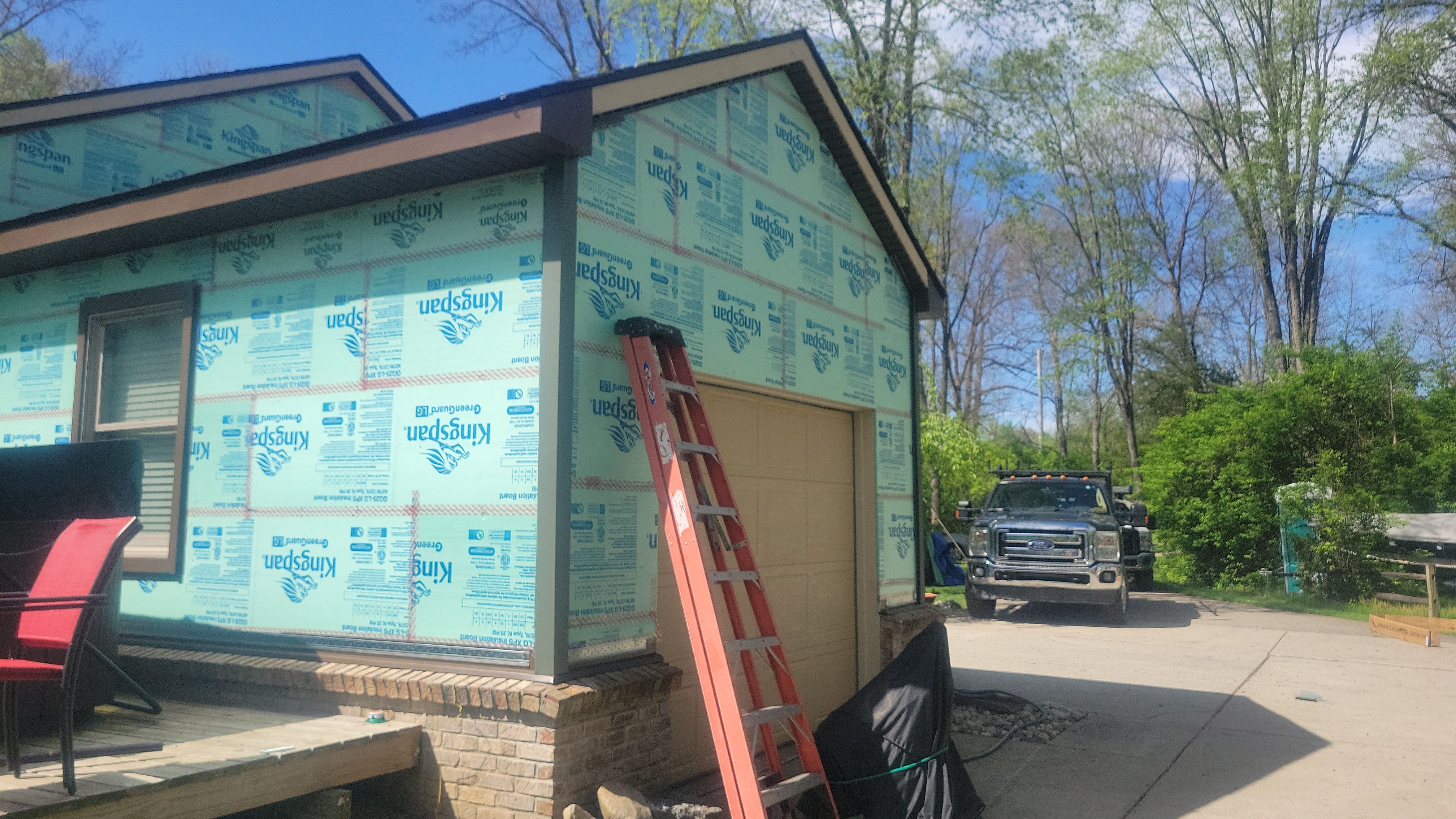 Siding Replacement using Alside S7 Cedar Mill Grain Composite by 180 Contractors