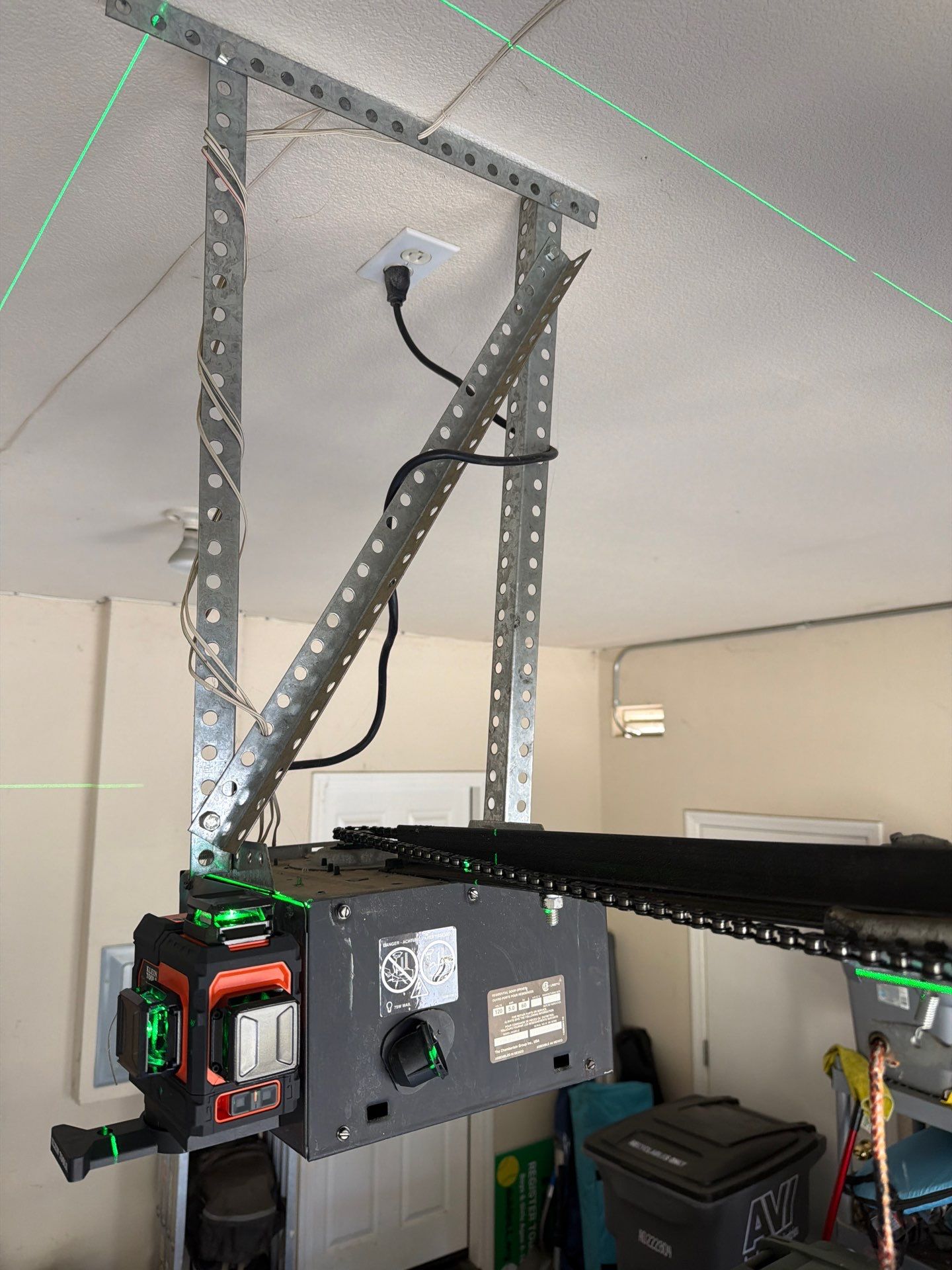 Precision LiftMaster Opener Installation and Track Alignment in Dublin by Valiant Garage Door