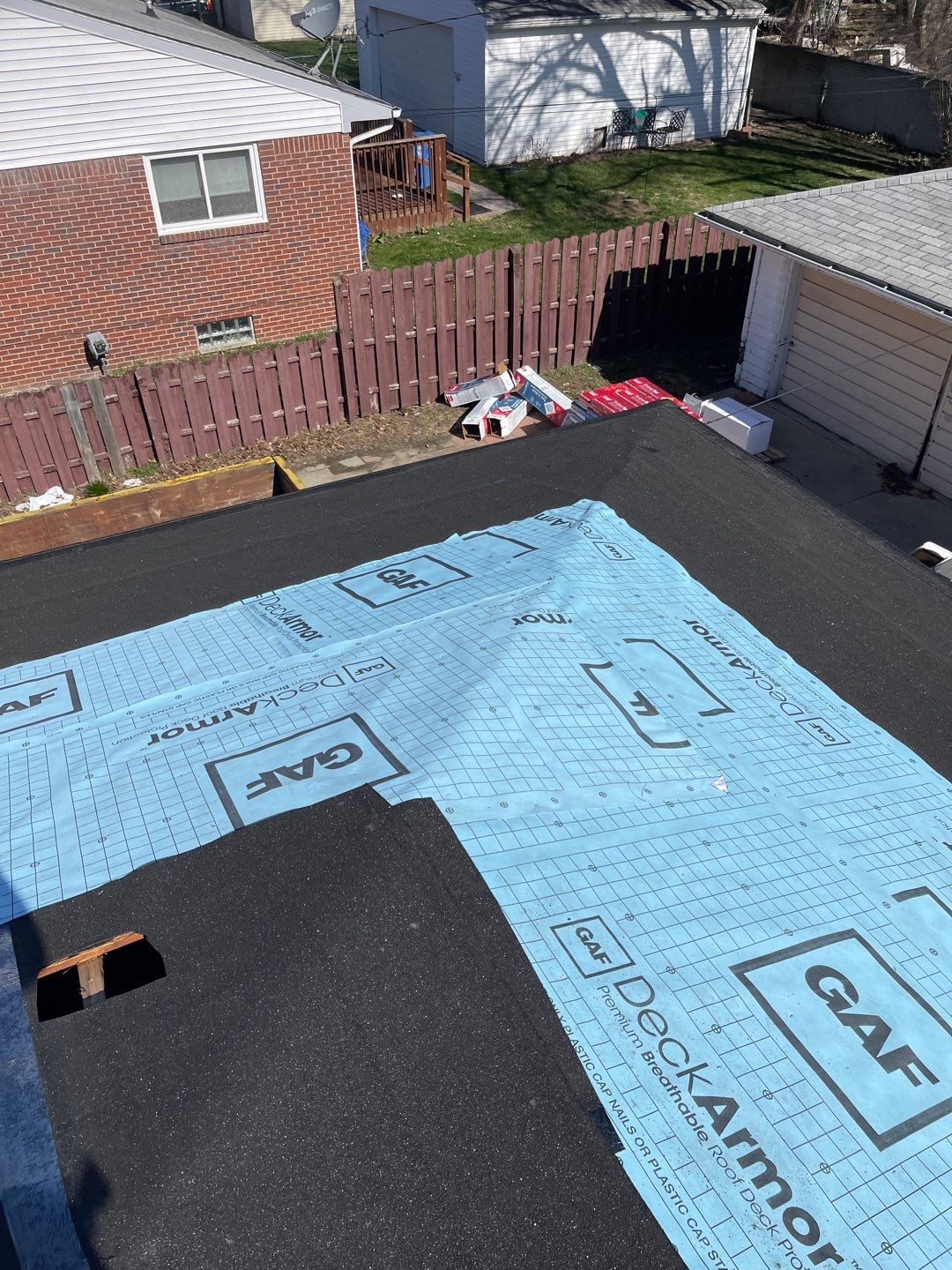 Residential Roofing Installation using New roof by Smart Roof
