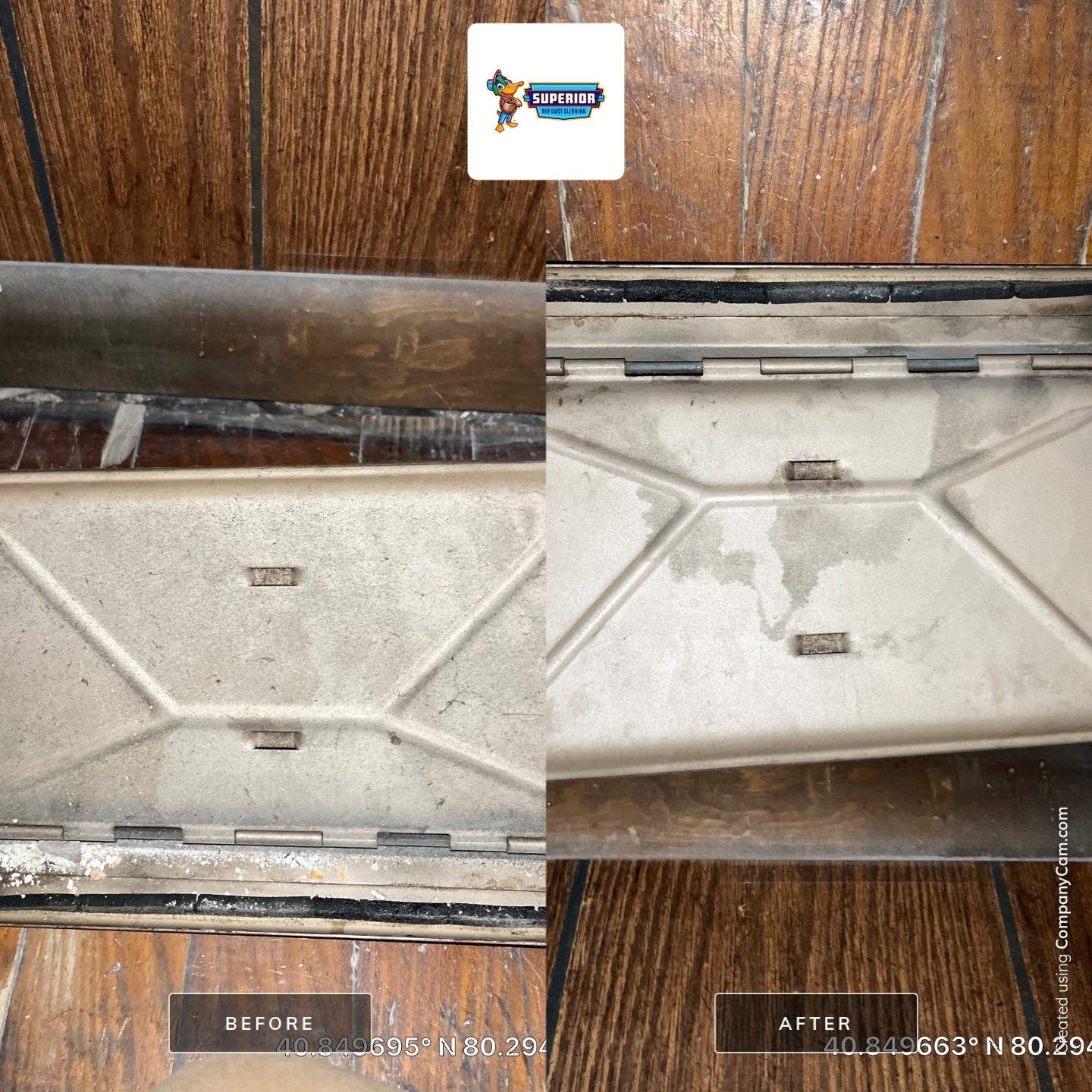 Air Duct Cleaning With a Vacuum Truck in Ellwood City, PA by Superior Air Duct Cleaning