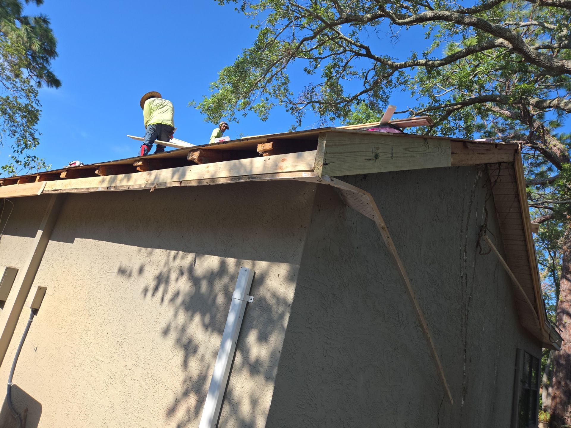 Project in Clearwater 33760 by Mitchell Roofing Company LLC 