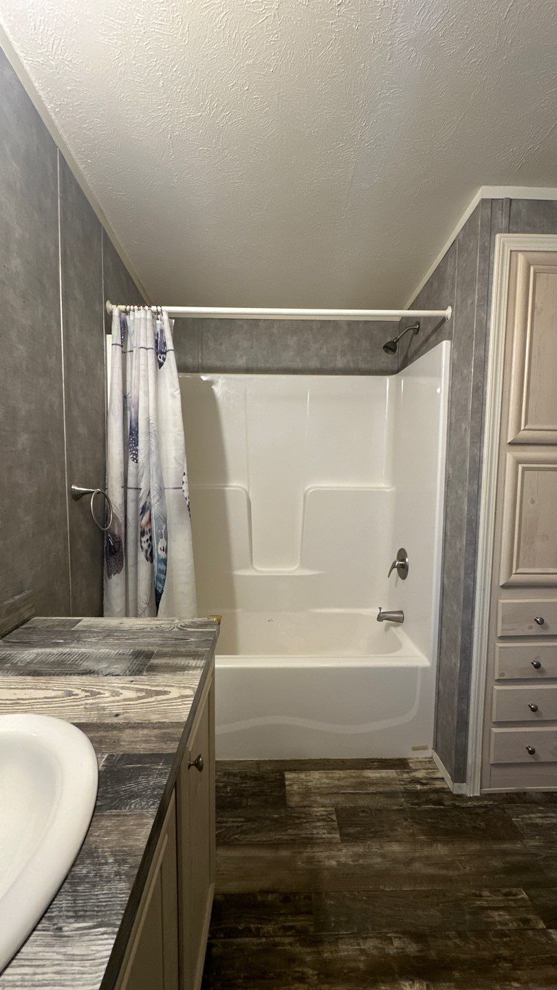 Tub to Walk-In Shower Installation in East Durham, NY  by Yankee Home Improvement