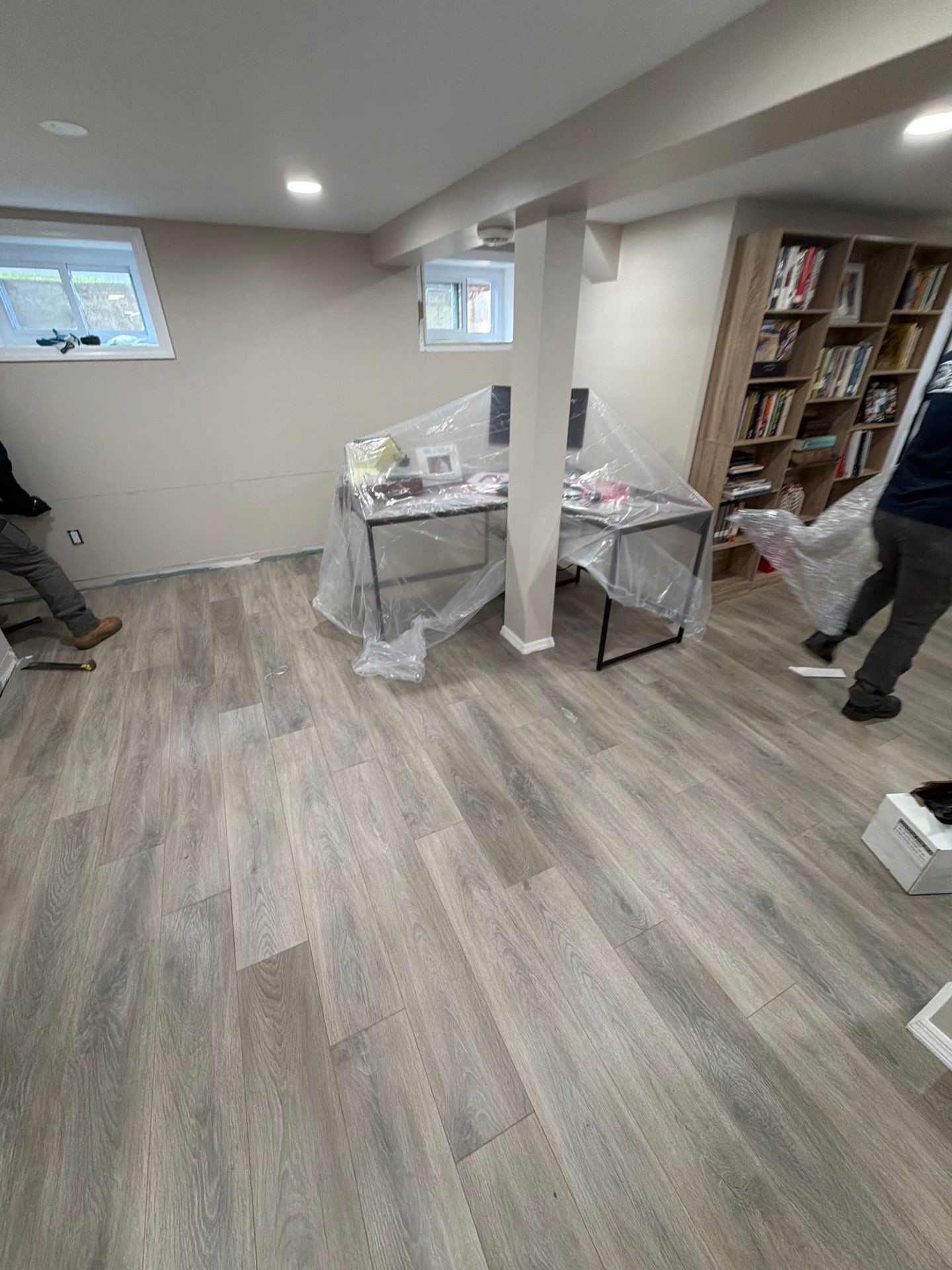 Basement Moisture Remediation in Mineola by EMS Restoration Corp