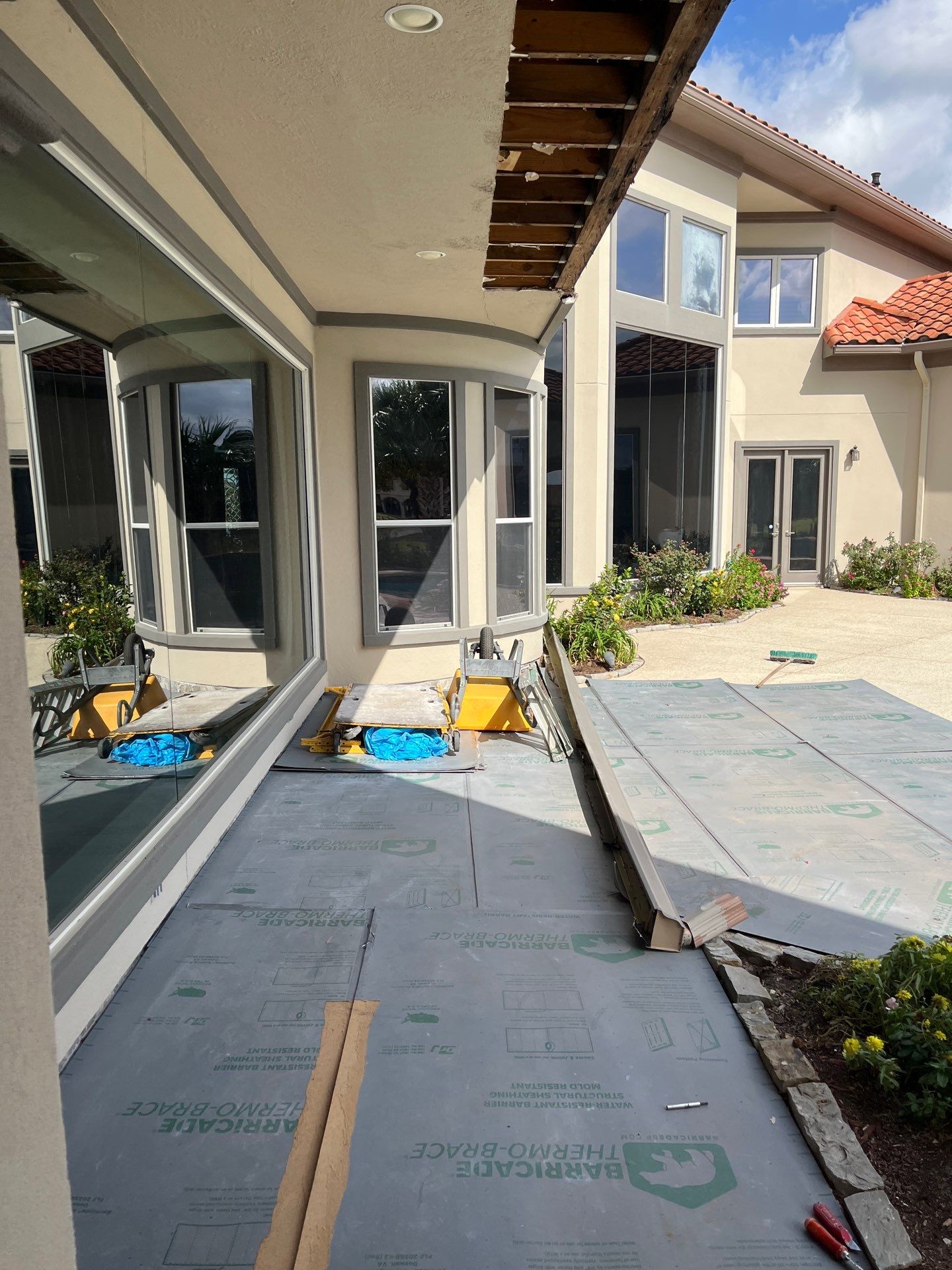 Major Remodel onBalcony Reconstruction by L&T General Contractors and Restoration INC