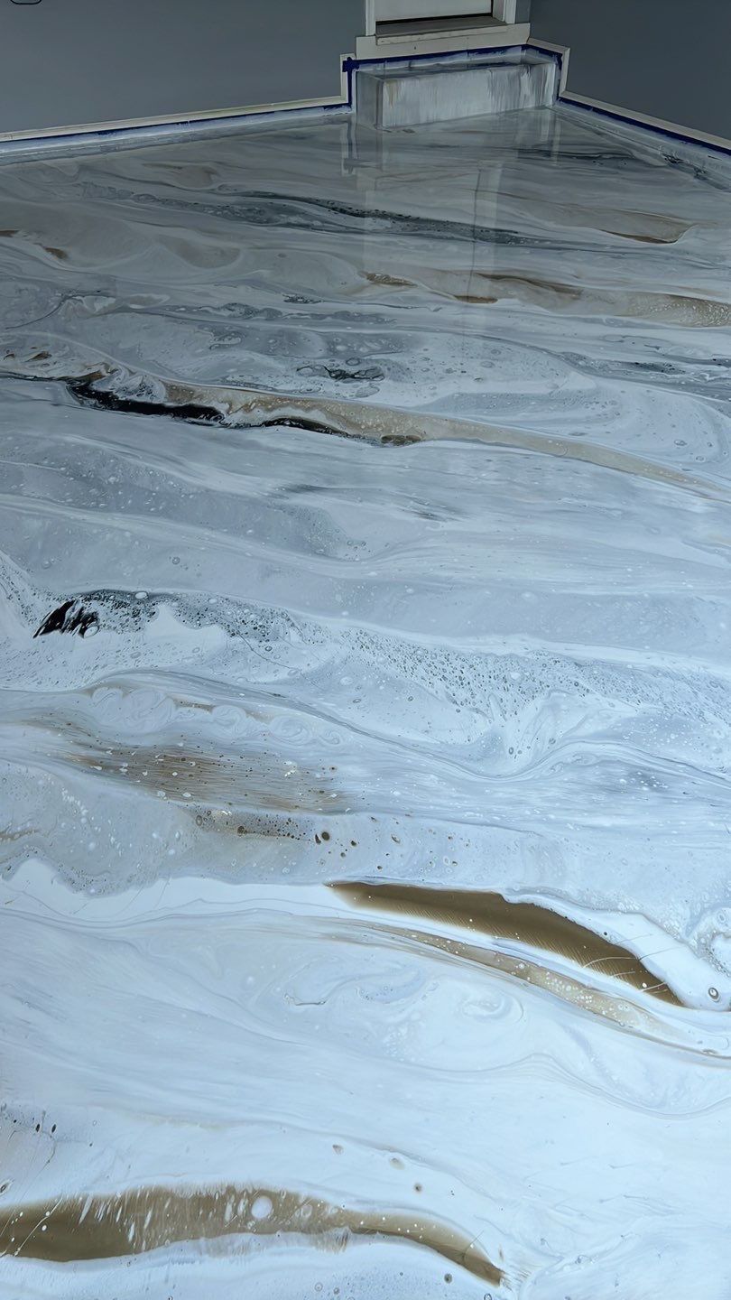 Epoxy Floors For Home and Business In the Lehigh Valley and New Jersey by Ryan Amato Painting LLC and Lehigh Valley Epoxy