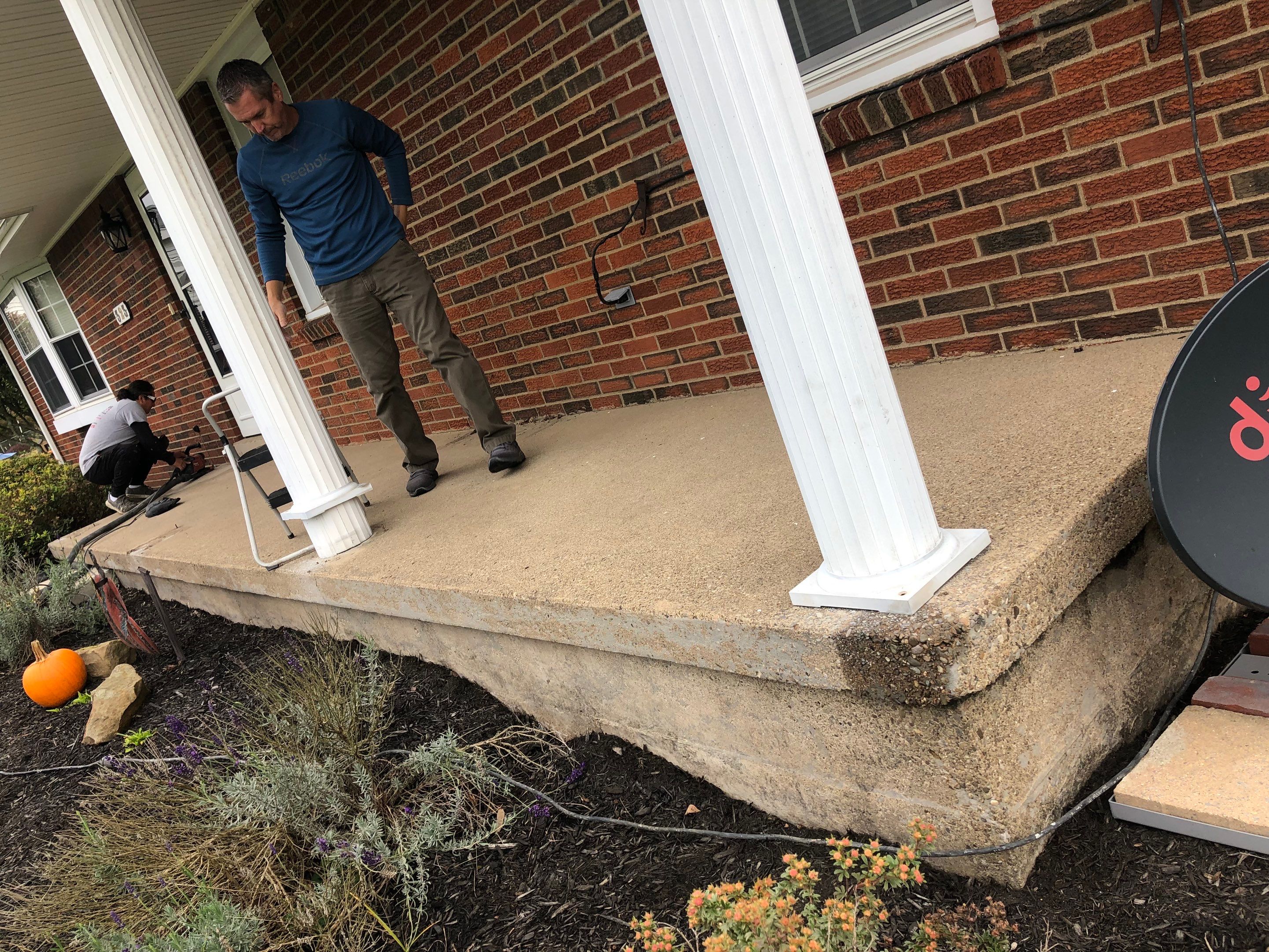 Porch Project in Sewickley by Floors in a Day, Inc