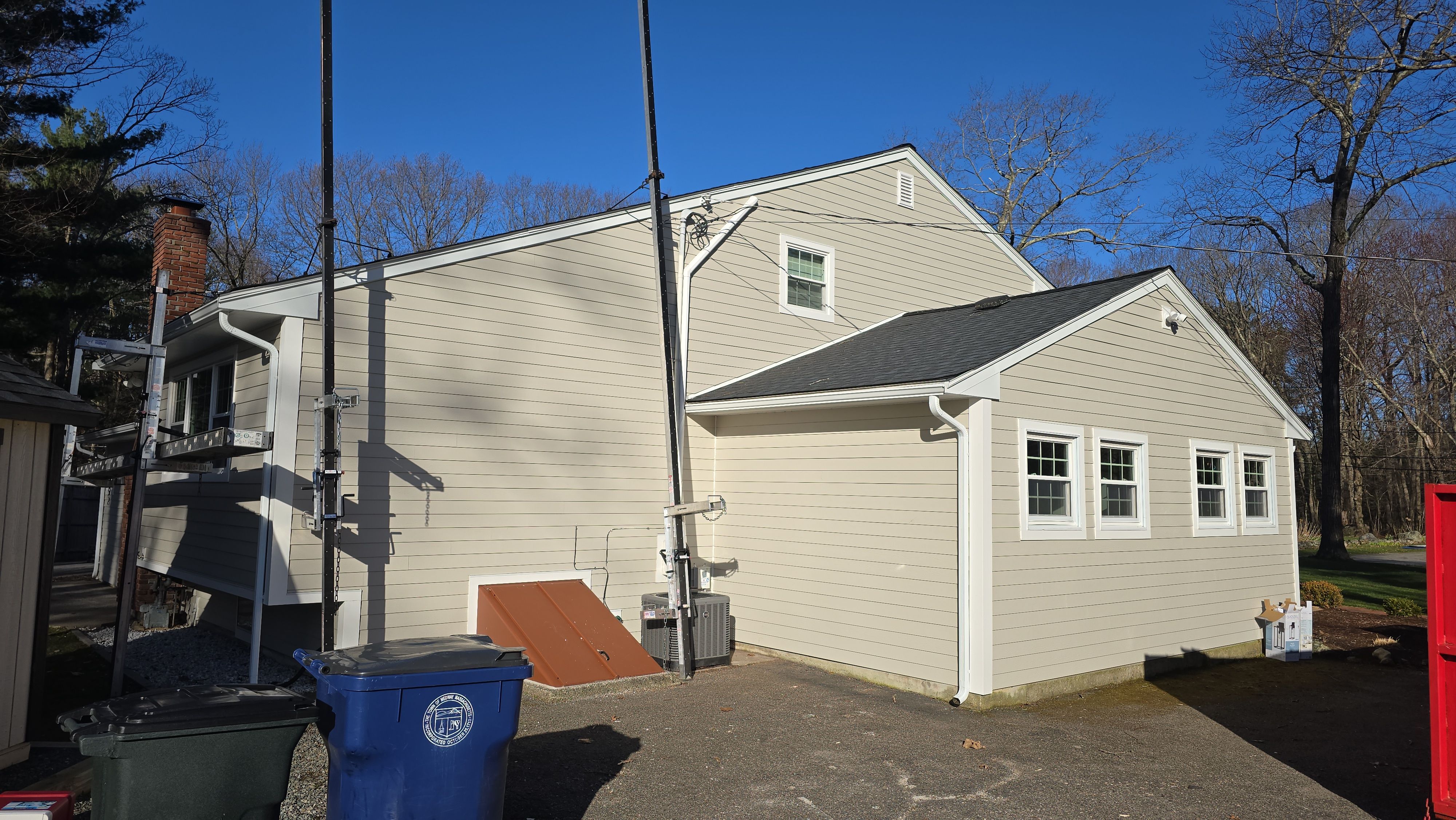 Jmaes Hardie in Medway, MA by UBrothers Construction