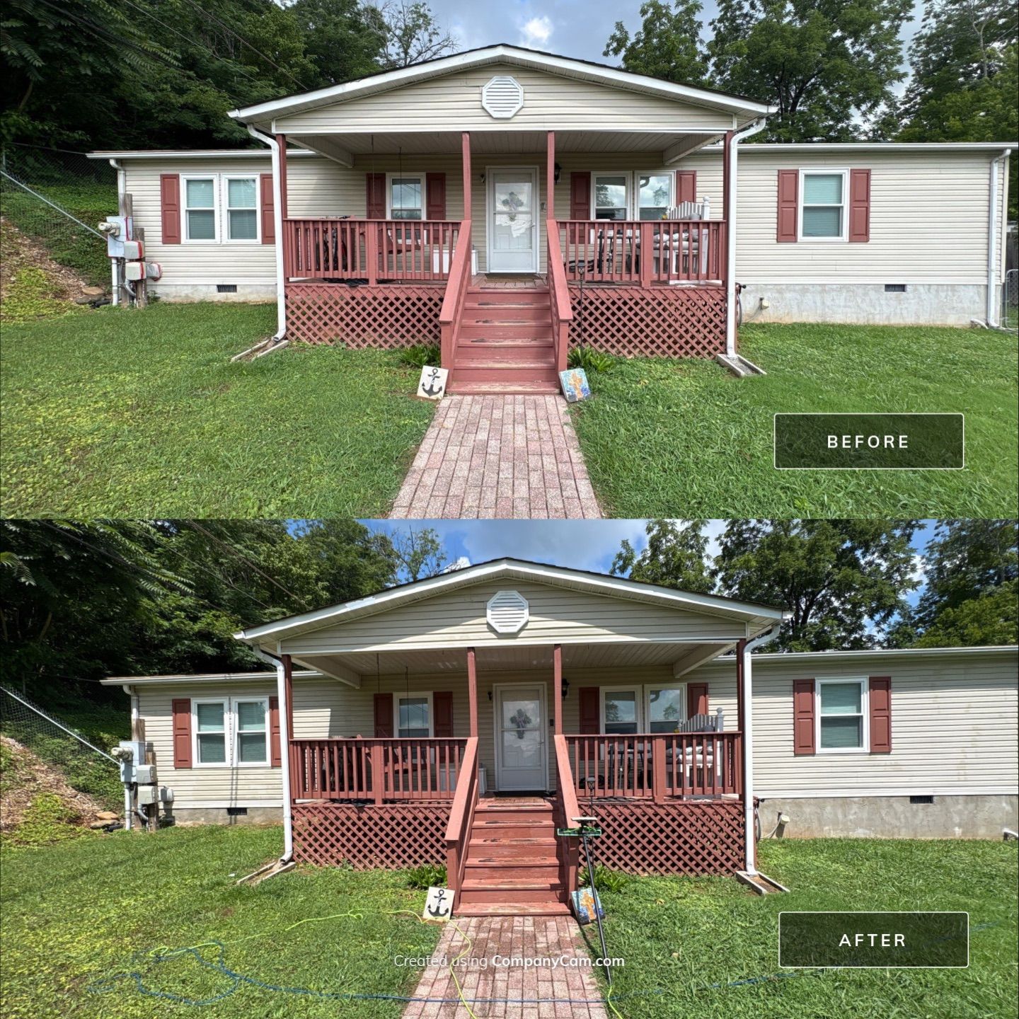 Project in Falling Water by Curb Appeal