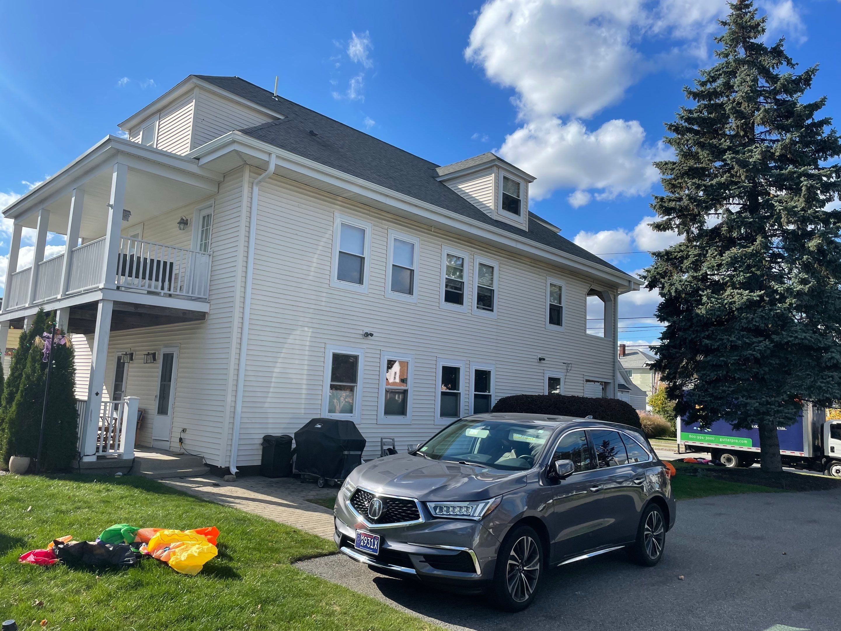 6" K Style Install in Newton MA by Gutter Pro Enterprises