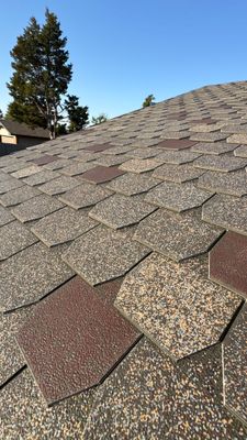 Residential Roofing Installation using F Wave