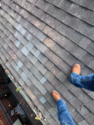 Residential Roofing Repair using Owen's Corning Duration (Lifetime) Shingles
