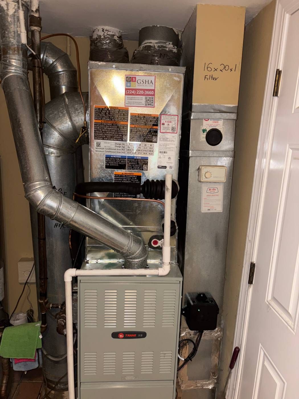 Lennox Merit ML14KC1 Air Conditioner Installation – Itasca, IL | GSHA Services, LTD by GSHA Services LTD