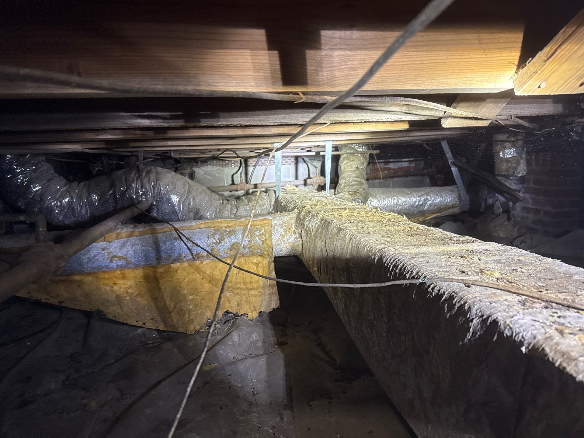 Project in Portsmouth by Patriot Crawl Space Repairs