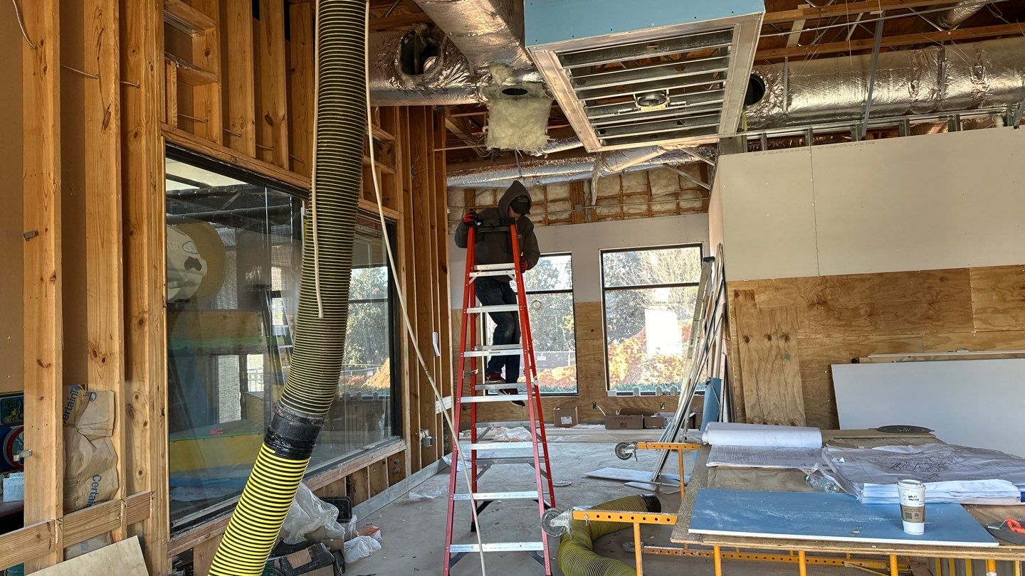 Air Duct Restoration using Diesel Power Vac Truck by Peach State Dryer Vents & Air Ducts