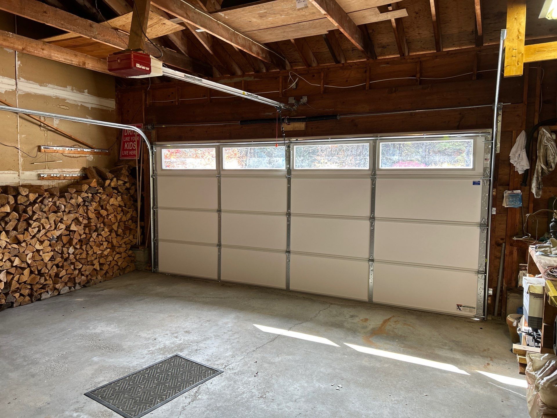 Door Installation using Raynor Buildmark Garage Door by Keene Door