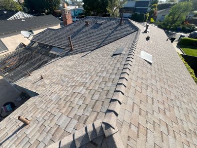 Residential Roofing Installation using Owens Corning Duration Cool Shingles