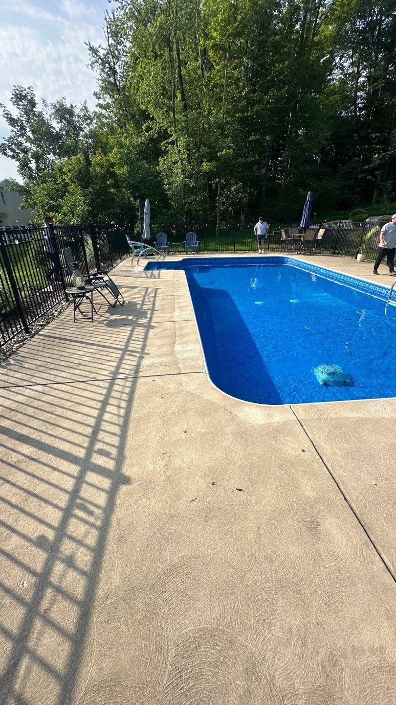 Oxford Pool Deck Project in Baden by Floors in a Day, Inc