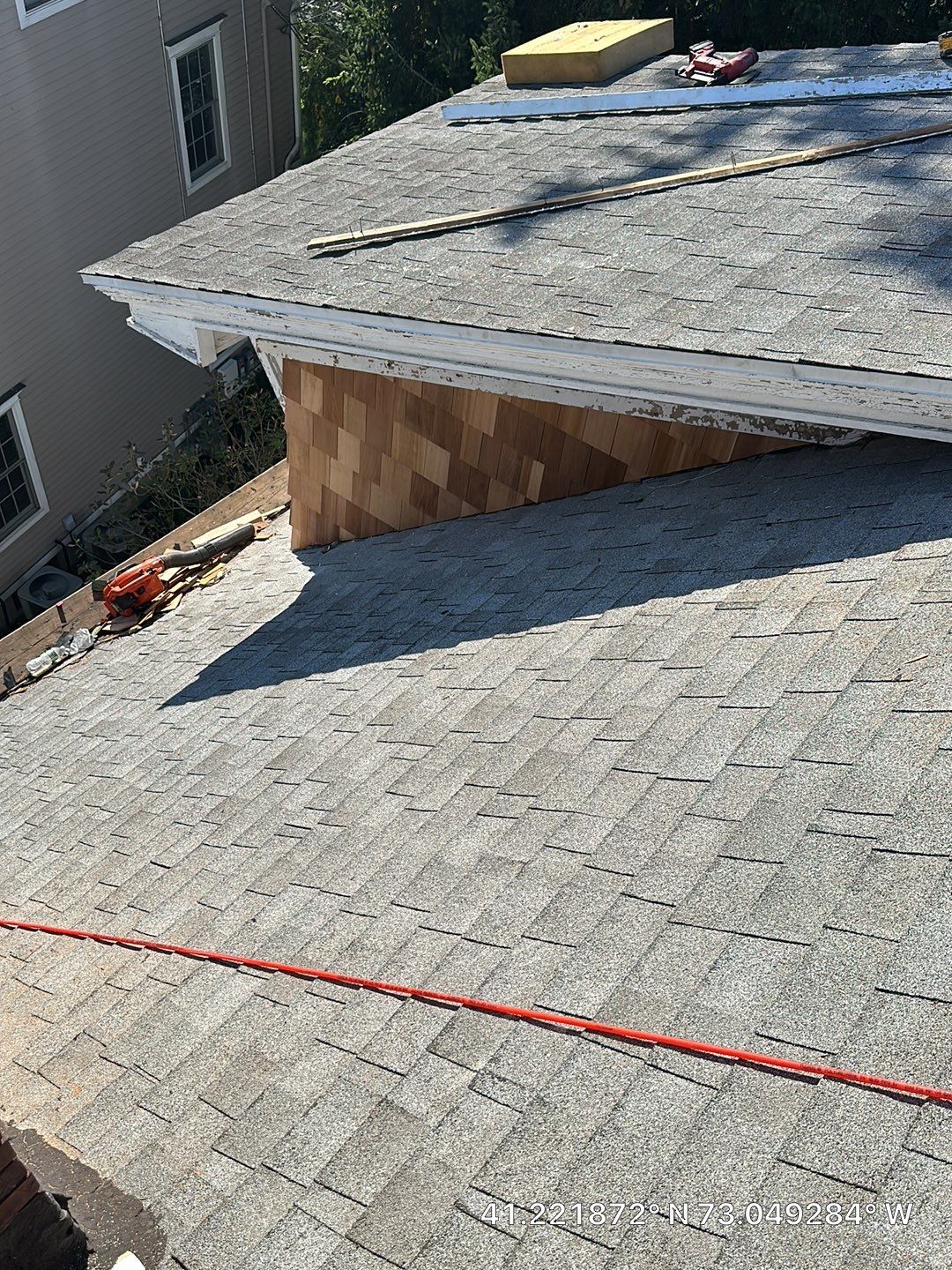 Siding Repair using Wood Shake by A Plus Exterior