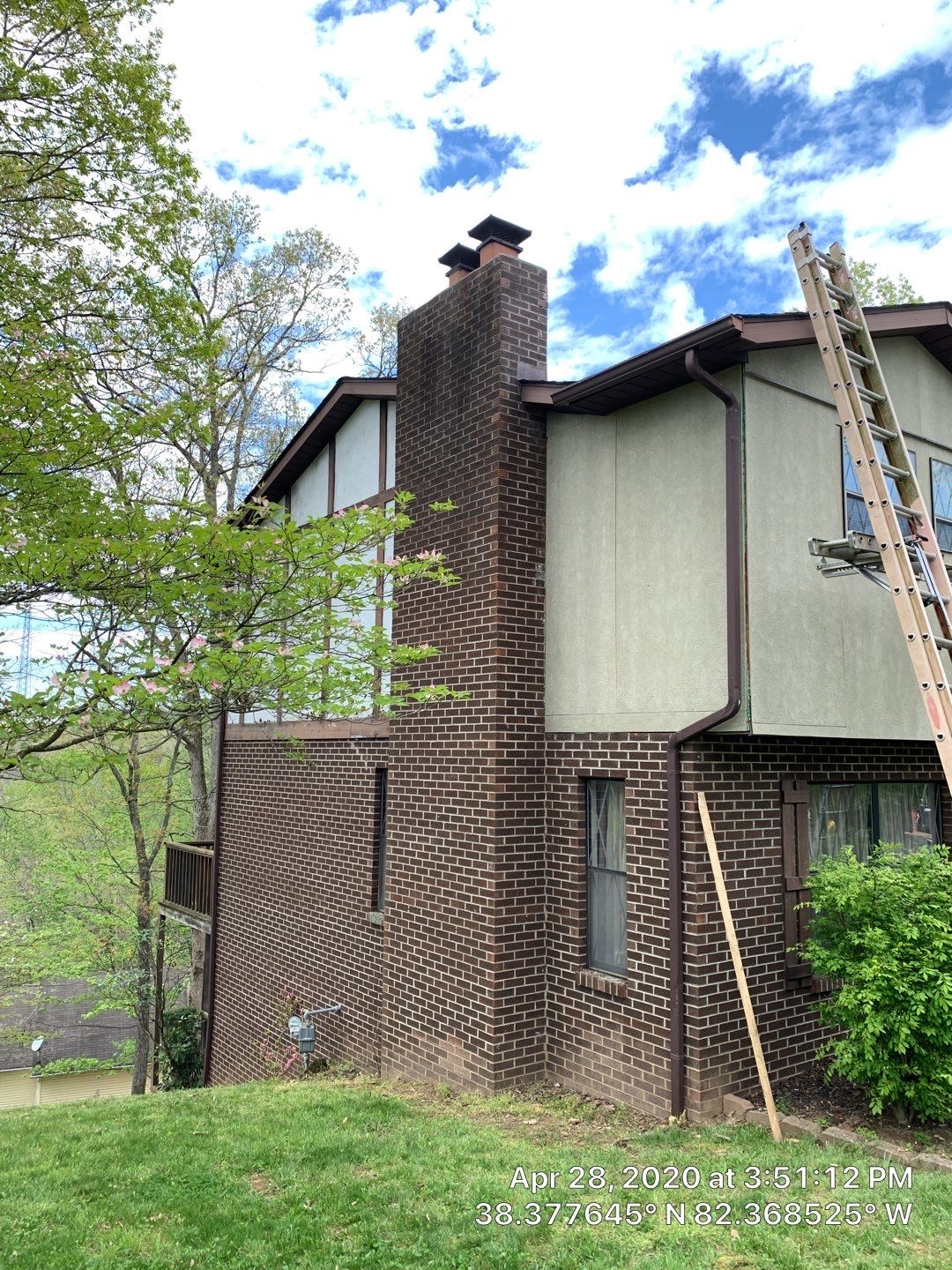 Old to New Tudor Style Fiber Cement Update  by Secure Construction Company Inc