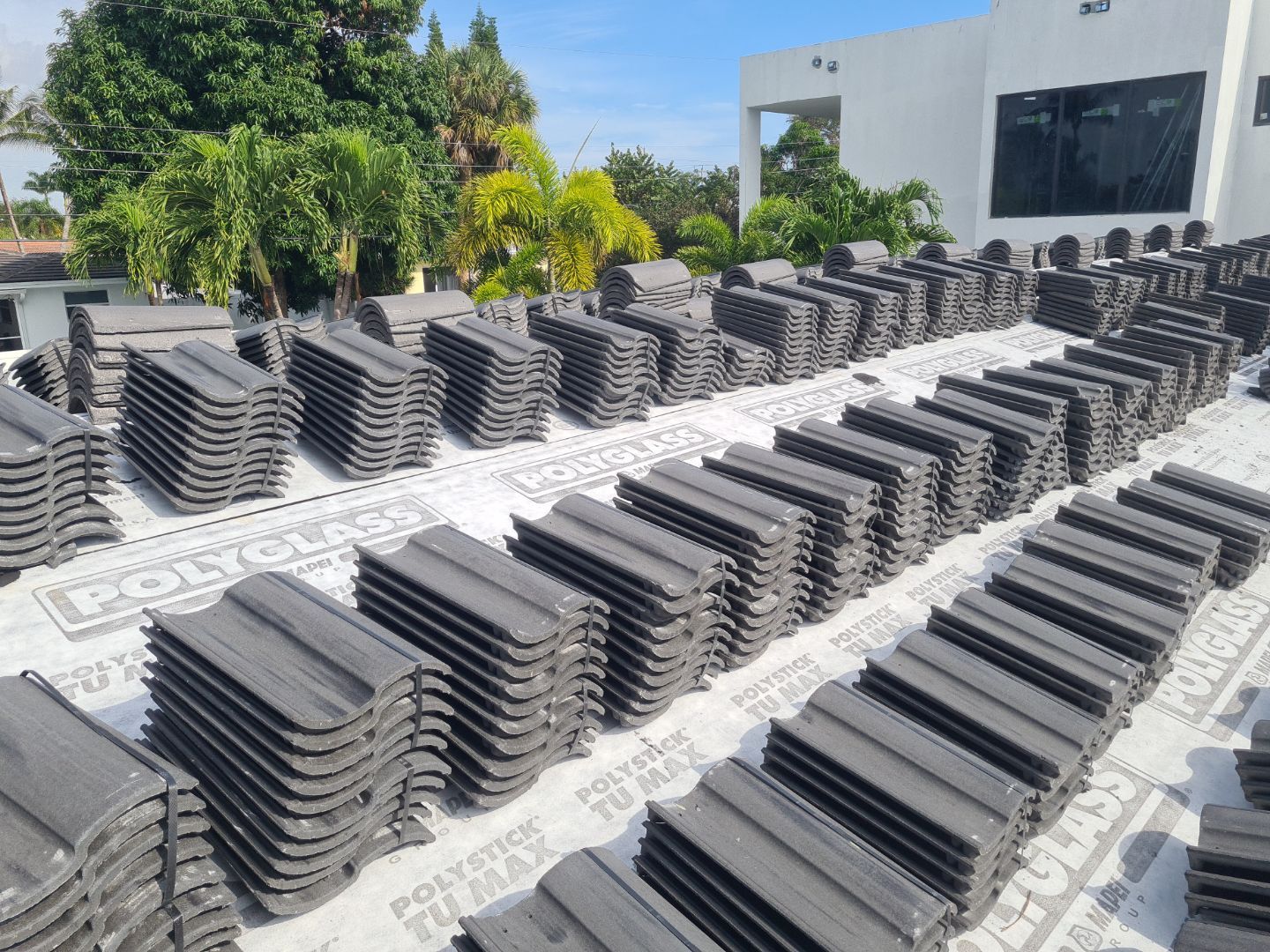 Residential Roofing Installation using Eagle Roofing Tile by BLUES BROTHERS ROOFING