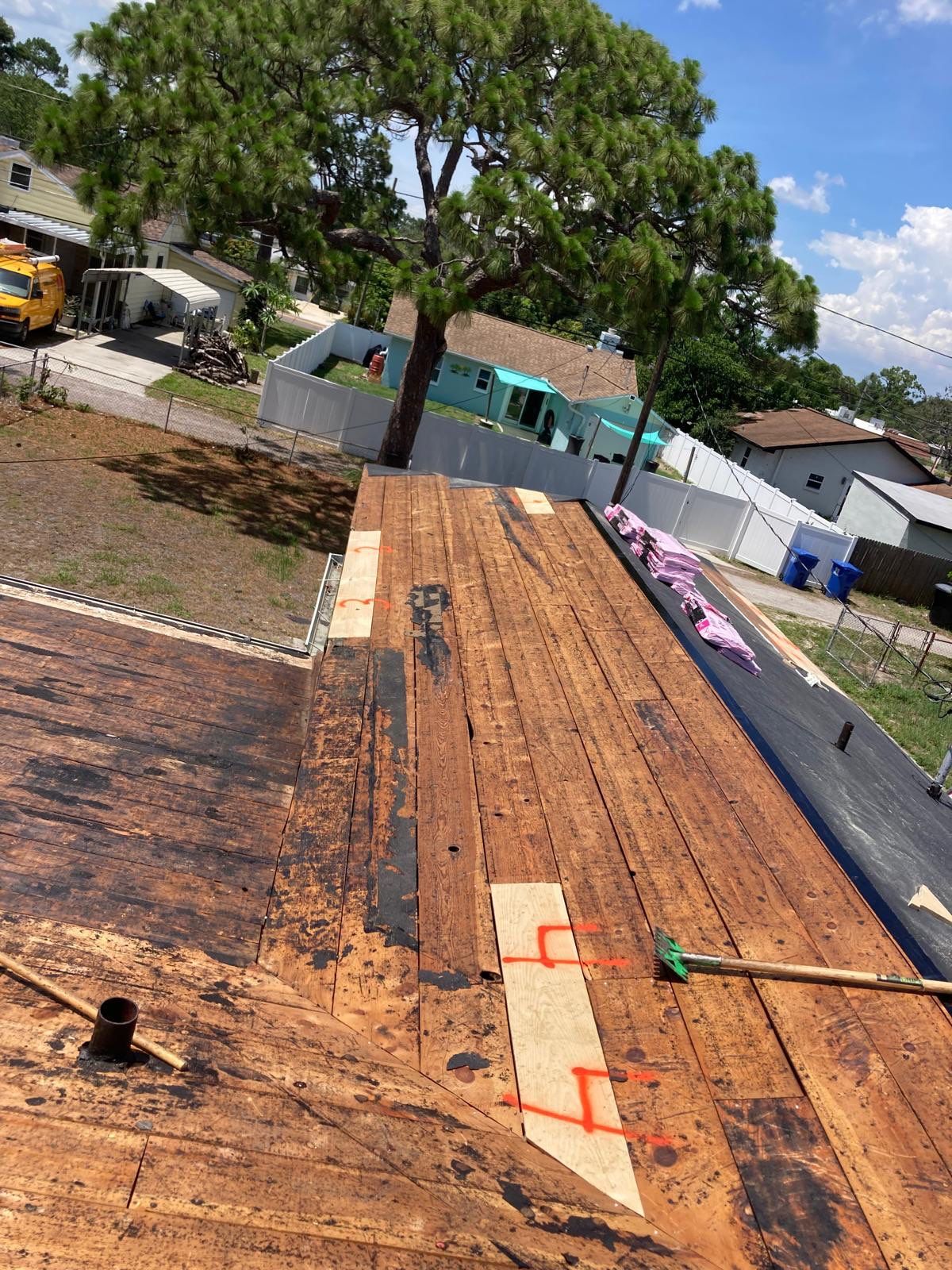 Project in St. Petersburg 33710 by Mitchell Roofing Company LLC 