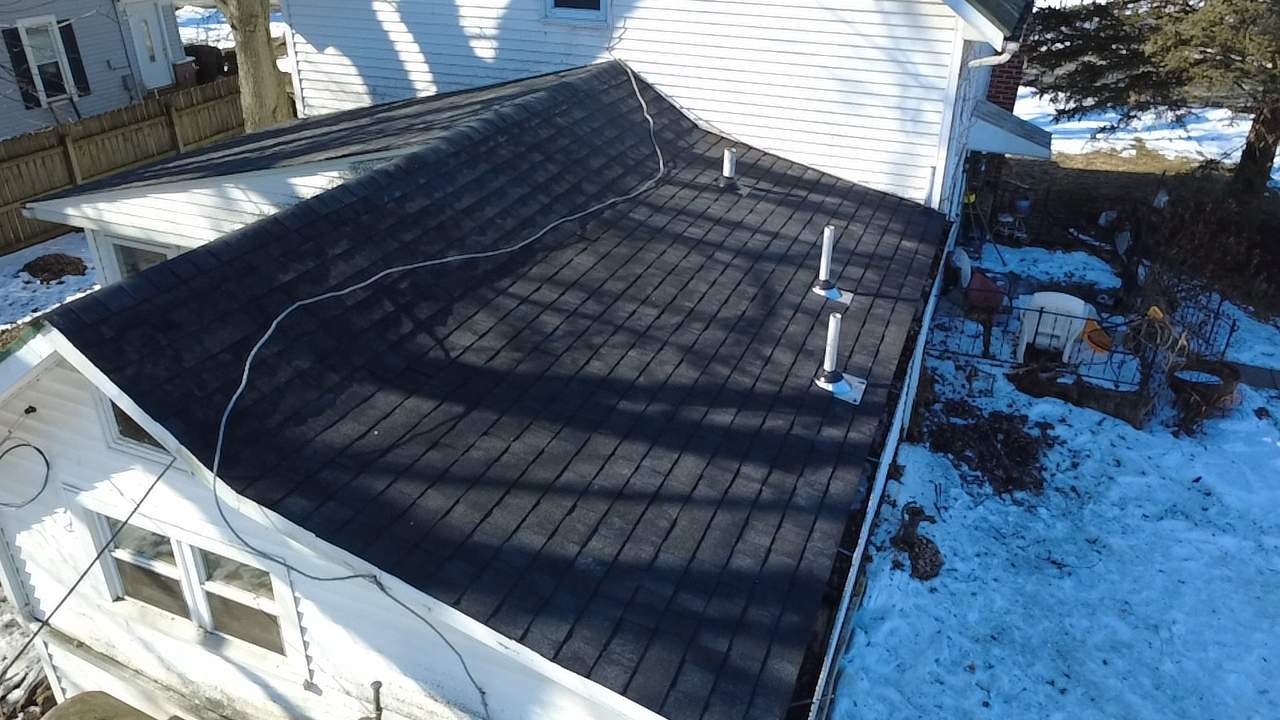 Entryway Roof Restoration & Shingle Upgrade by Level Up Roofing and Restoration Services LLC