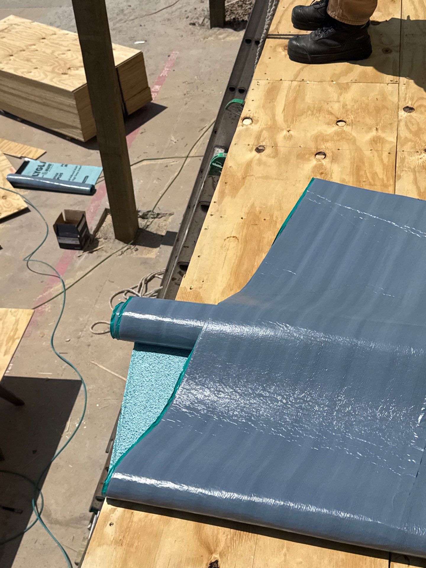 Walk Out Patio Cover by Bayfront Roofing and Construction