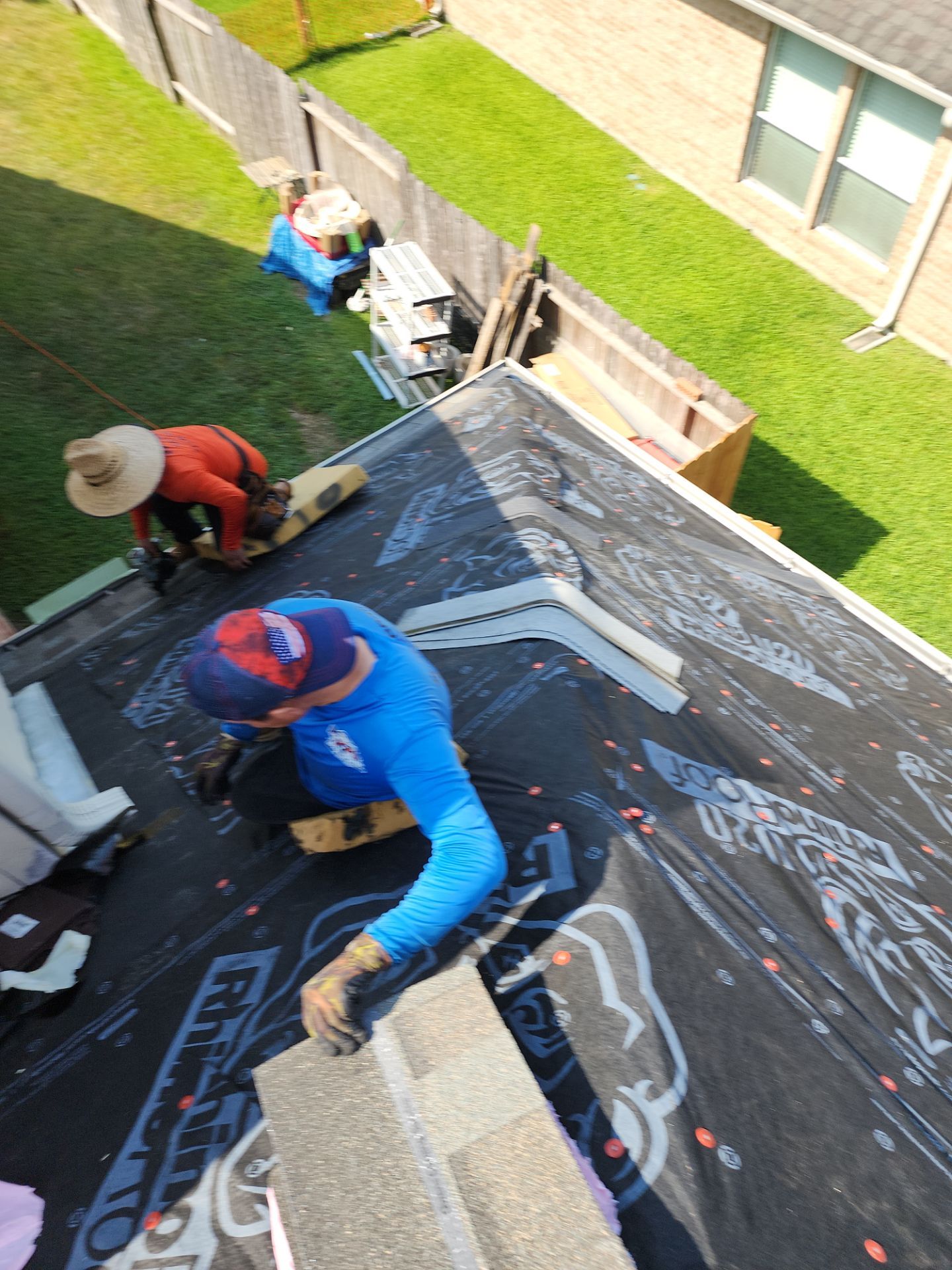 Residential Roofing Installation using Owen's Corning Duration (Lifetime) Shingles by Roof Repair Company