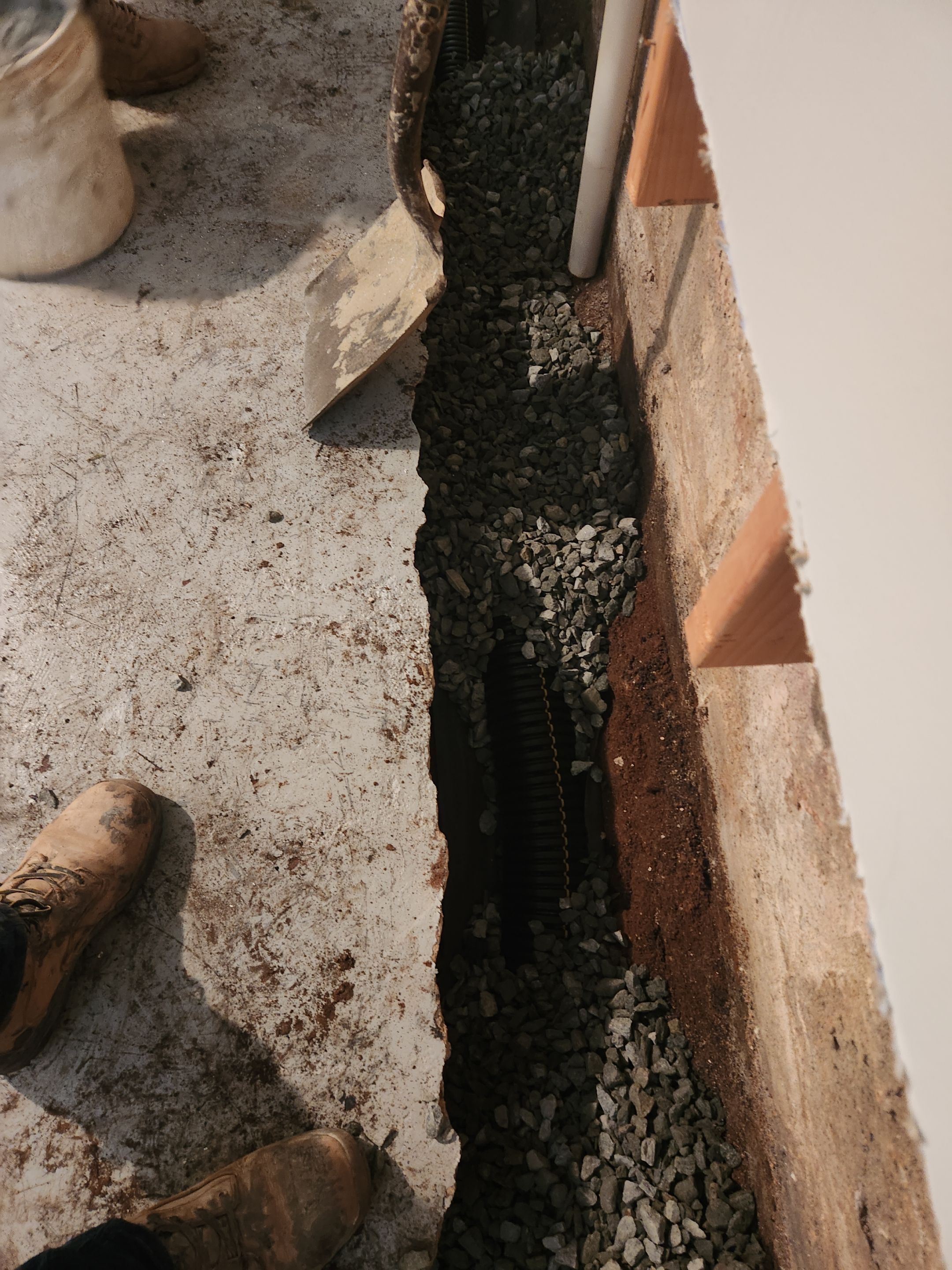 Interior French Drain West Orange NJ by Pure Service Pro, LLC 
