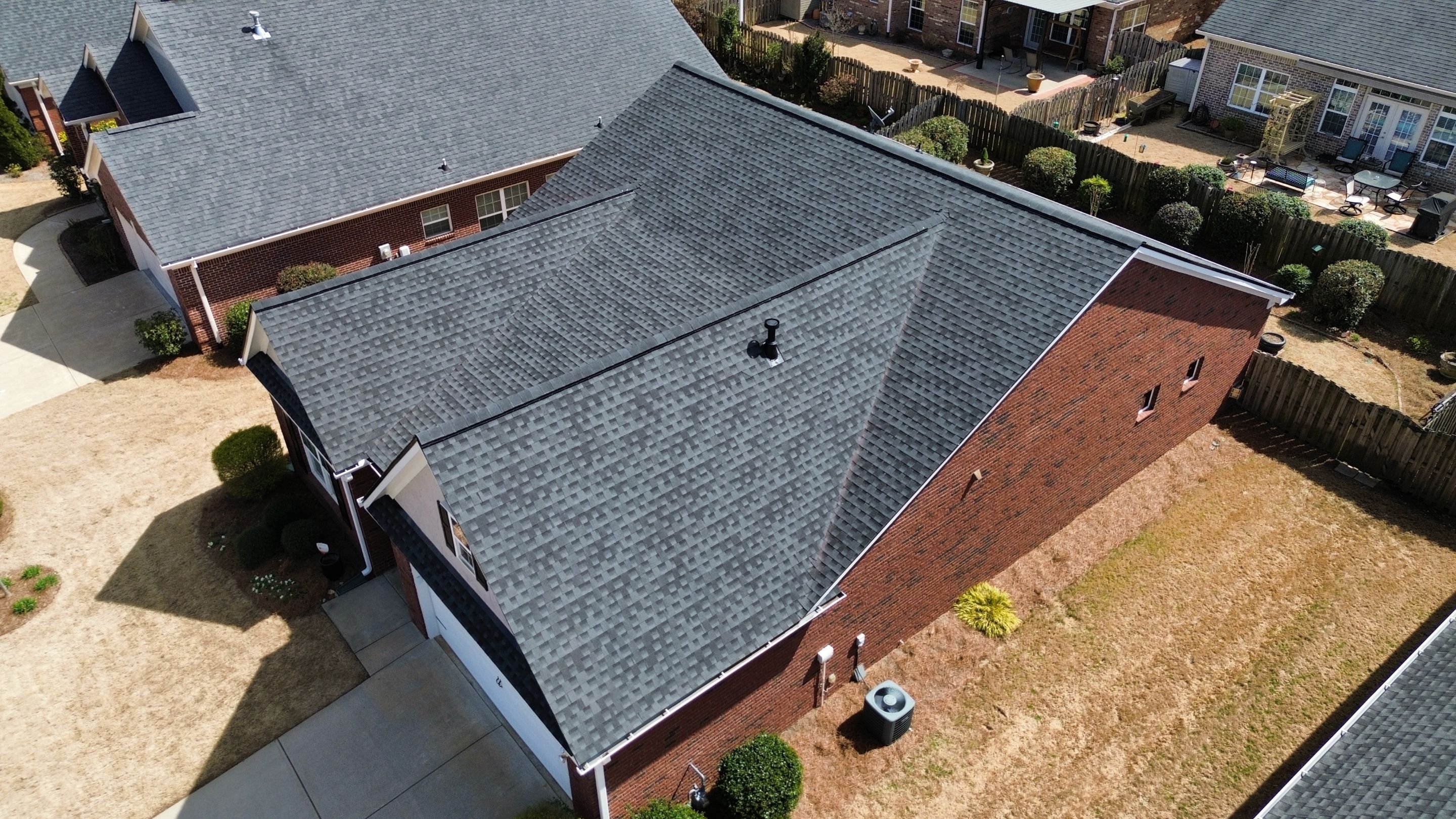Cumming, GA Roof Replacement GAF Timberline HDZ Charcoal by Reset Roofing