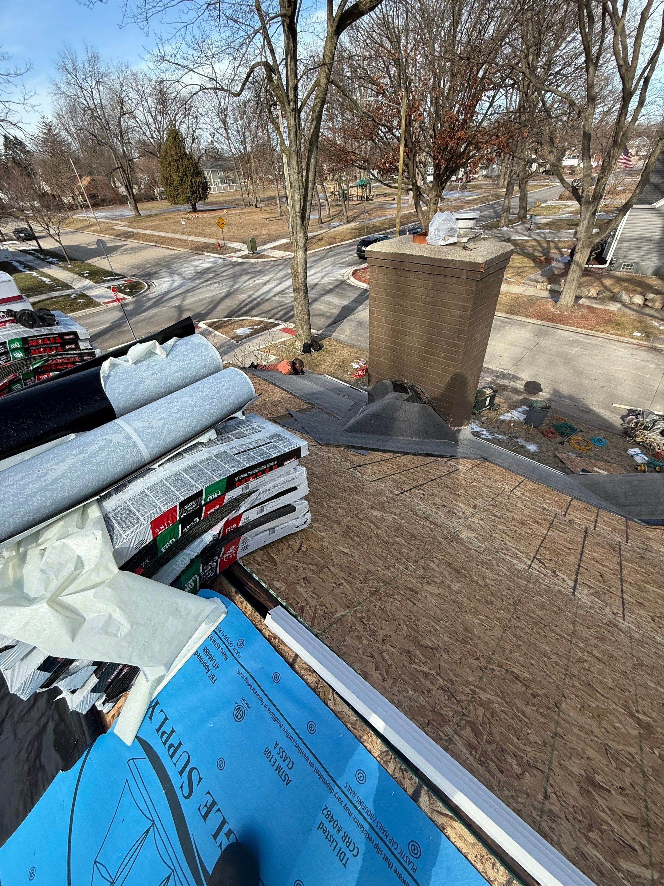 Roof Replacement using TK Thunderstorm Gray by 180 Contractors
