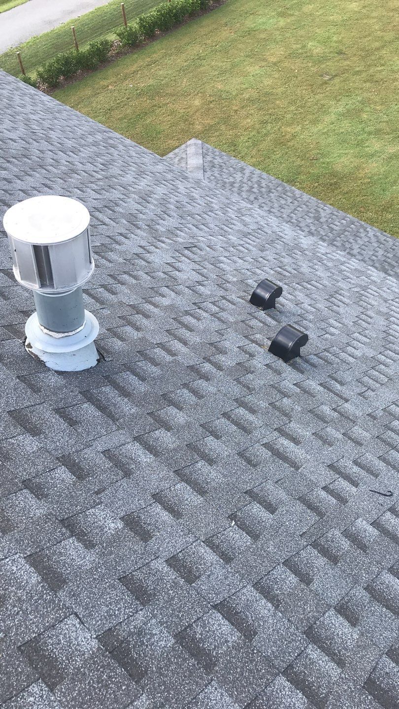 Residential Roofing Installation using GAF HDZ Shingles by Protek Roofing Heating Air & Solar