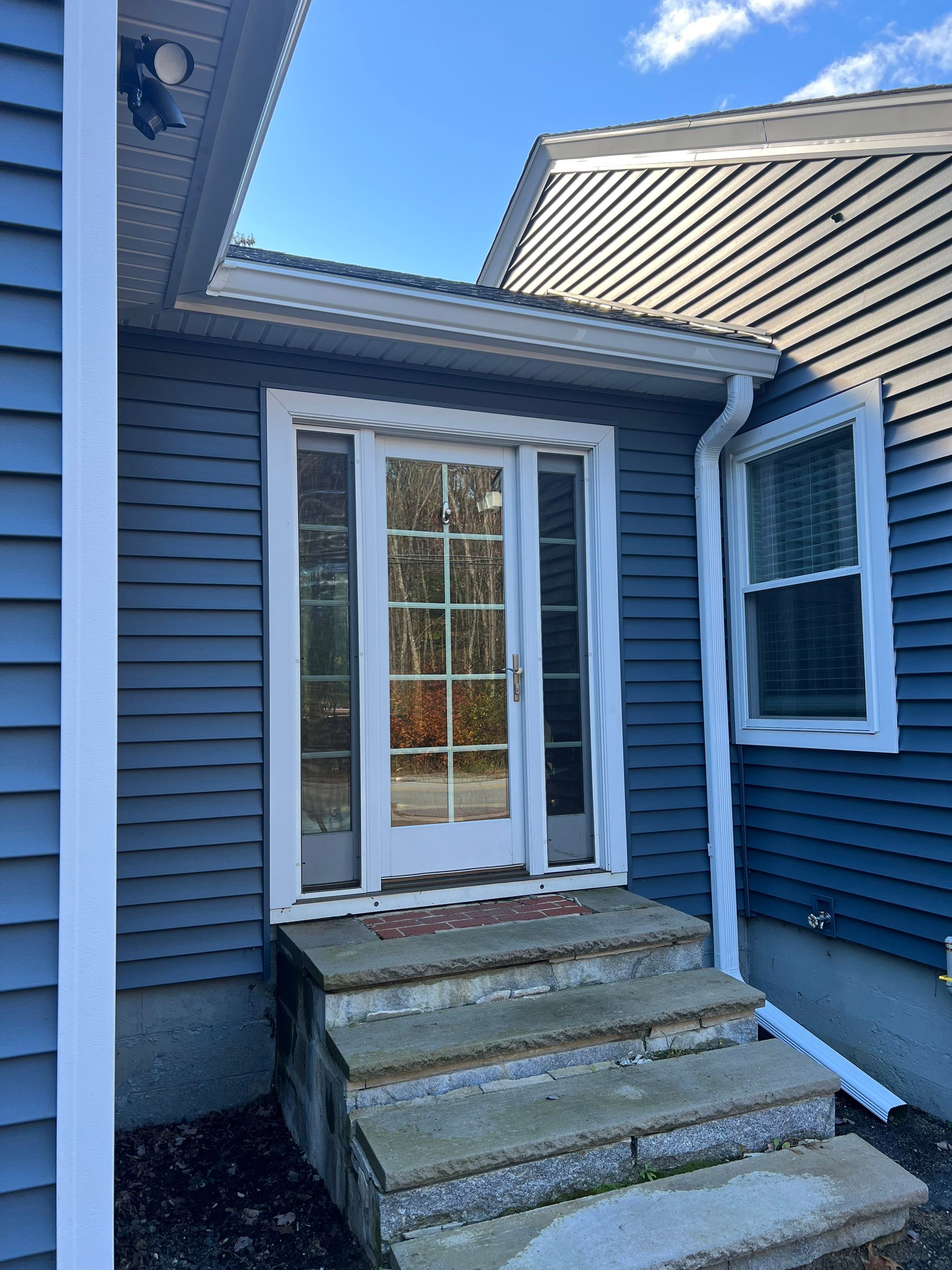 New Roof and Gutters in Rochester New Hampshire by Tall pine roofing