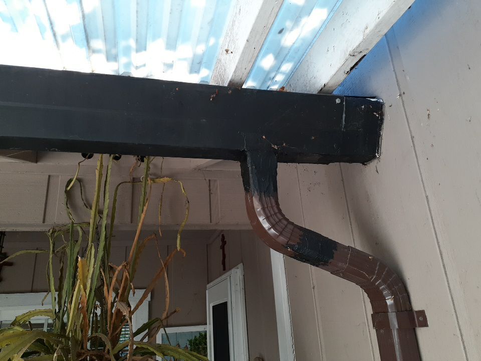 Gutter Installation using Englert LeafGuard Gutters by Byers Enterprises 