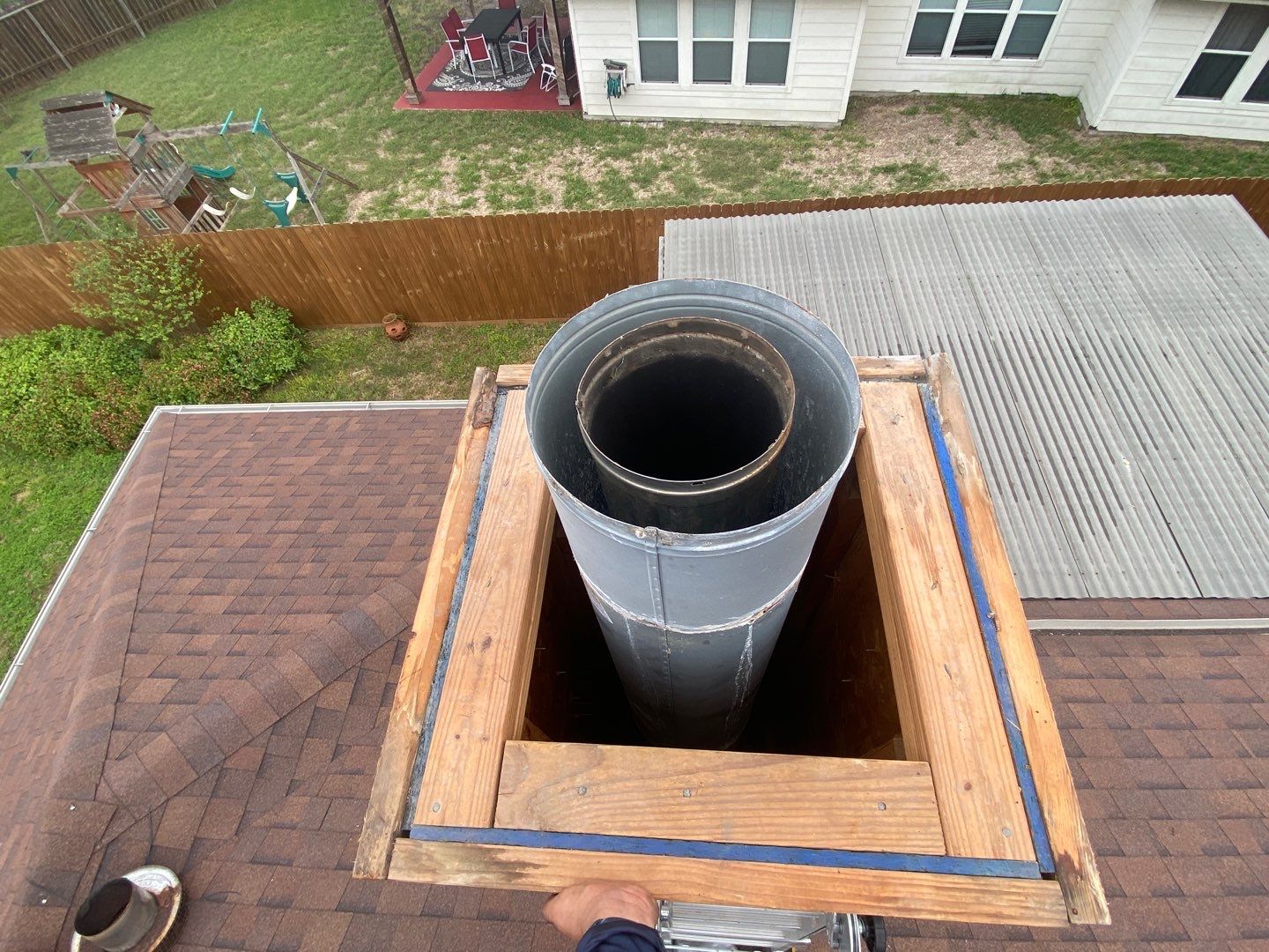 Residential Roofing Repair using Custom Fabricated Steel by Lighthouse Roofing