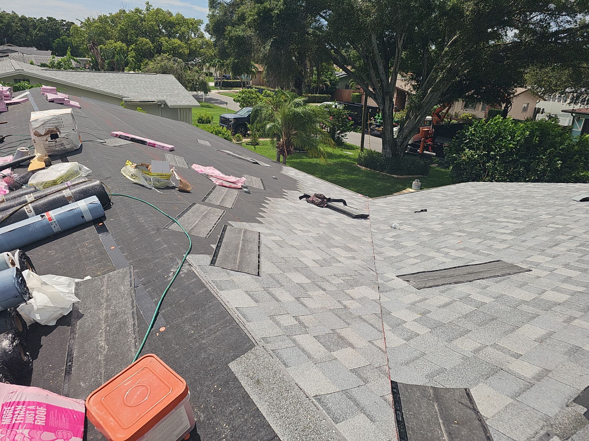 Project in Clearwater 33756 by Mitchell Roofing Company LLC 