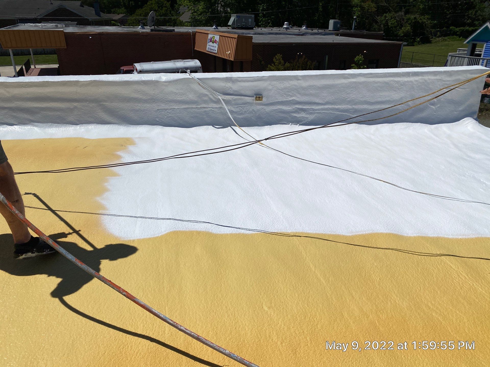 Spray Foam Roof  by Just In Time Roofing and Restoration