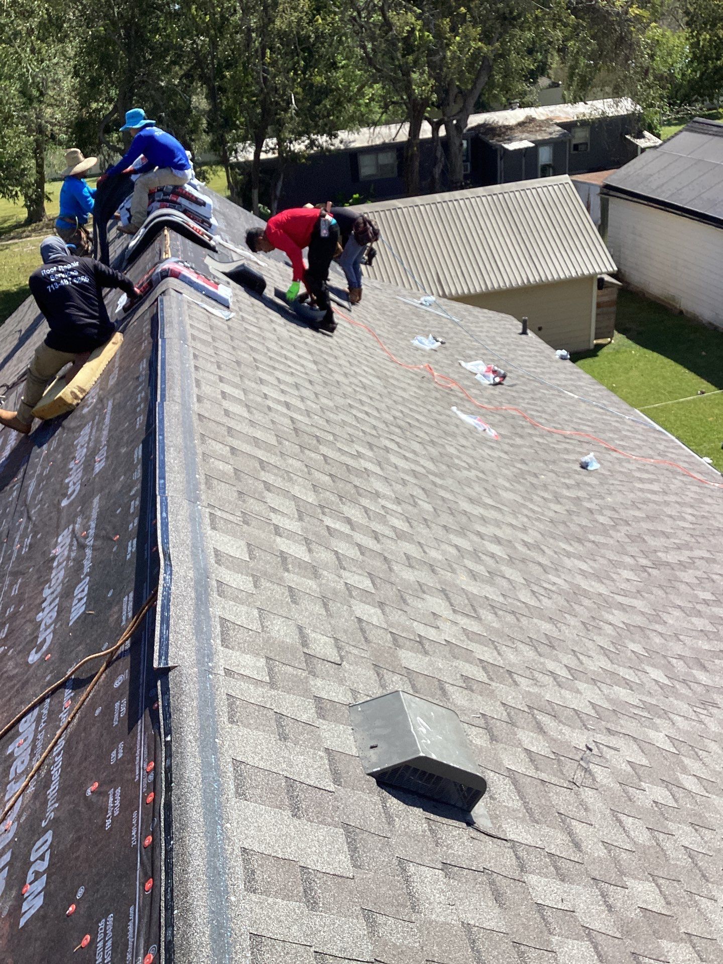 Residential Roofing Repair using Owen's Corning Duration (Lifetime) Shingles by Roof Repair Company